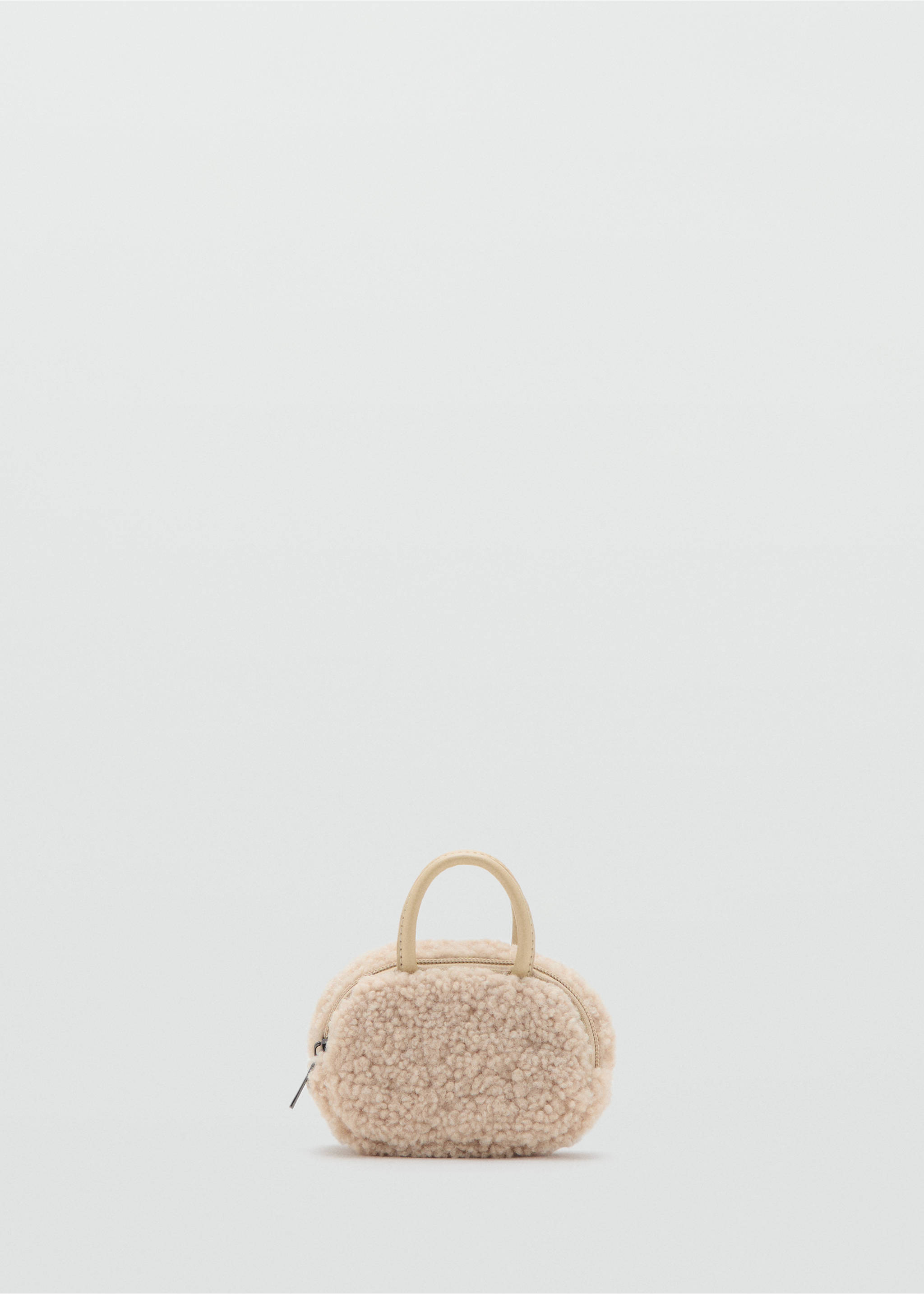 Shearling mini gadget bag - Article without model, Off White. Ref: 17058269-00.