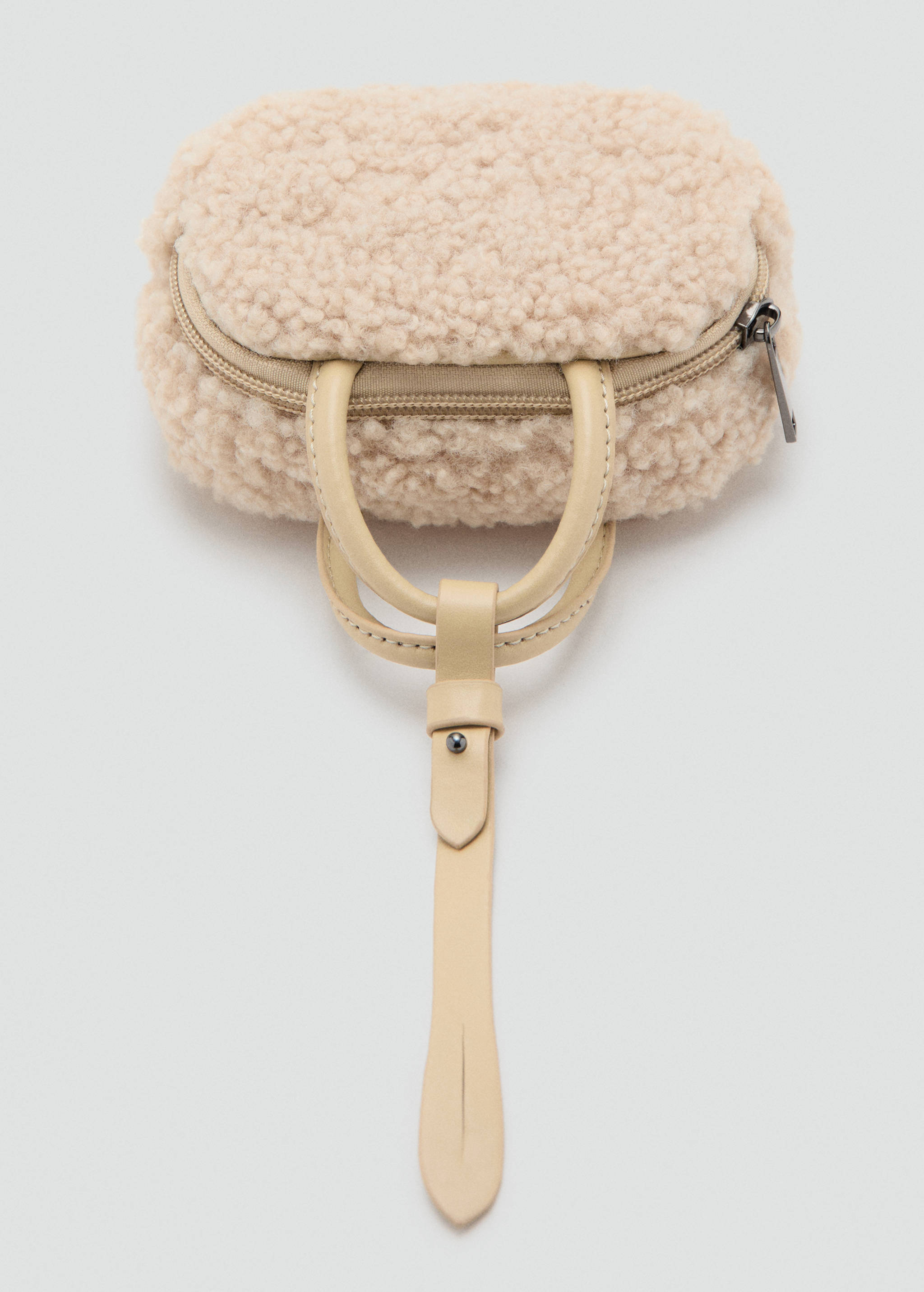 Shearling mini gadget bag - Details of the article 2