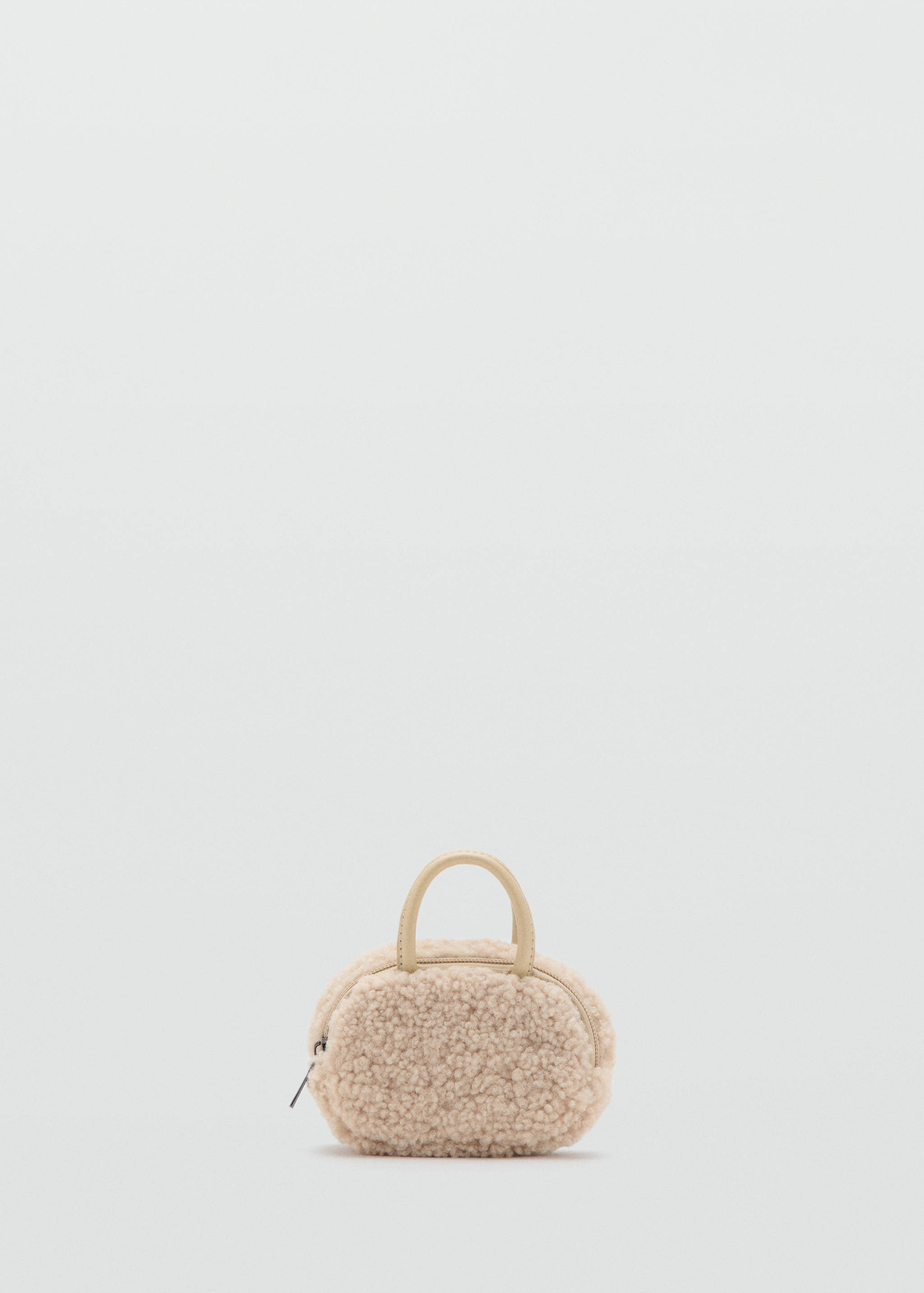 Mini Gadget-Tasche aus Teddy-Schaffell - Artikel ohne Model