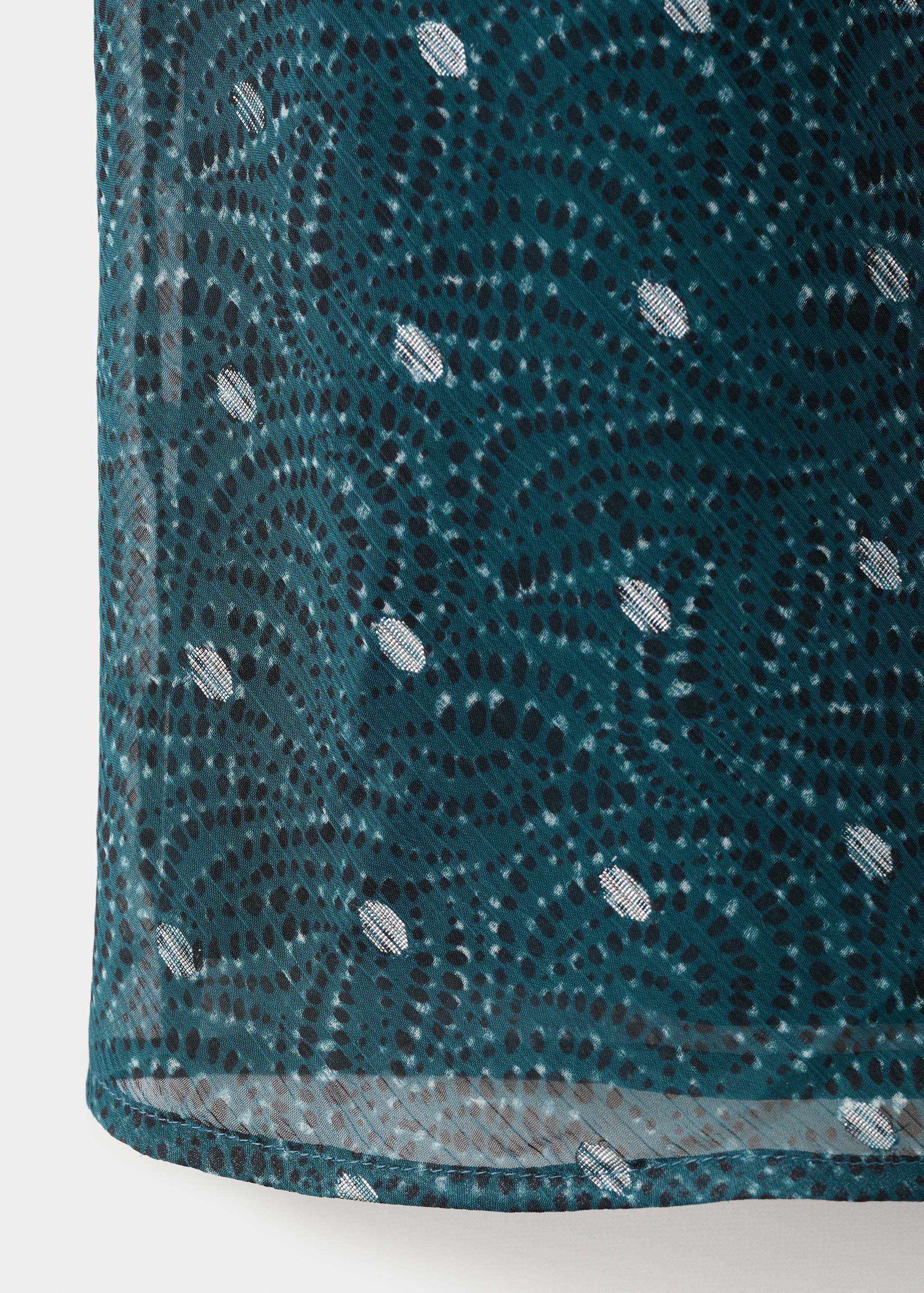 Long lurex skirt - Details of the article 0