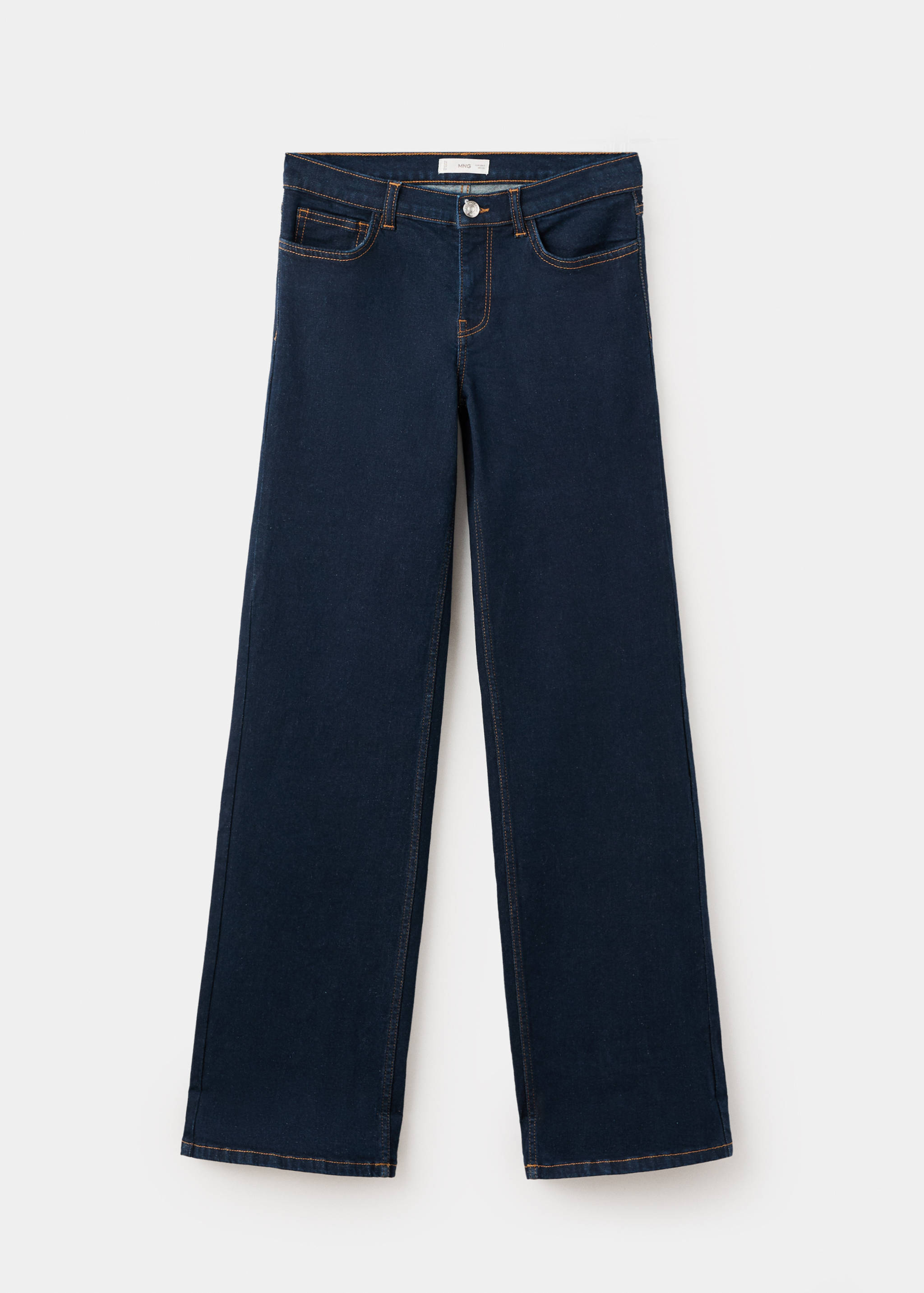 Gerade Jeans mit Umschlag - Artikel ohne Model