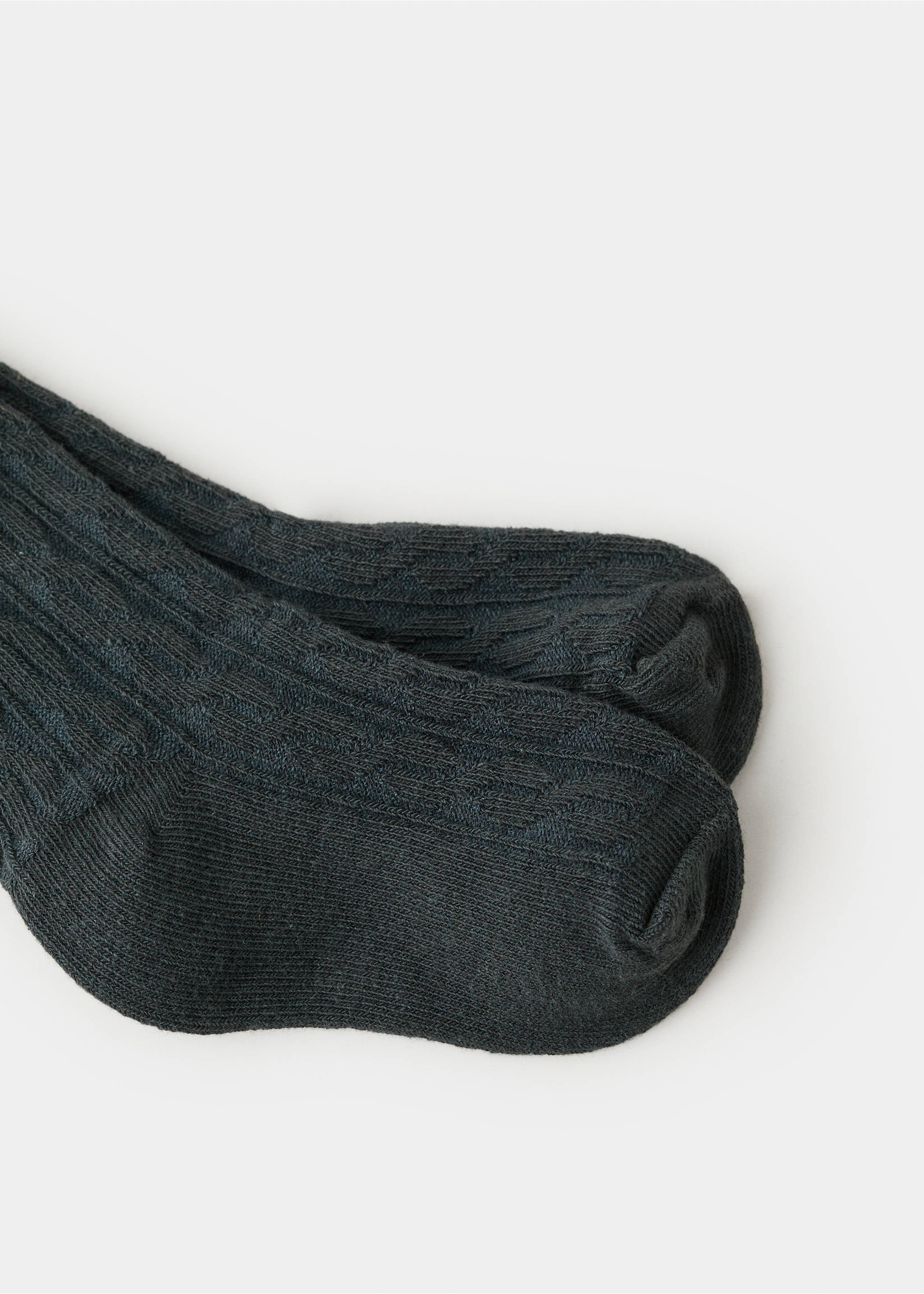 Gebreide maillot - Detail van het artikel 8, Donkergroen. Ref: 17058288-00.