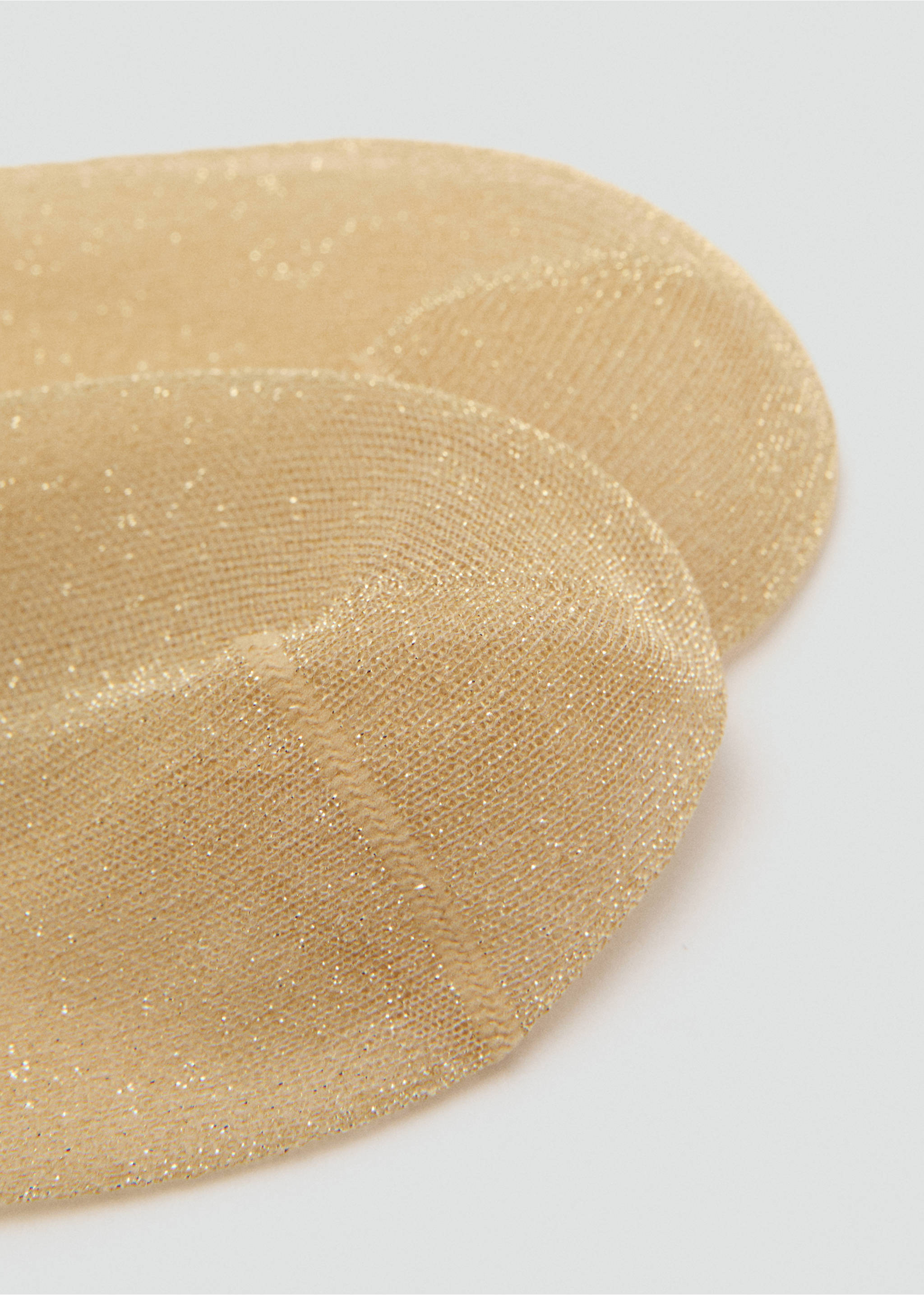 Strass-Lurex-Socken - Detail des Artikels 1, Gold. Ref: 17058289-00.
