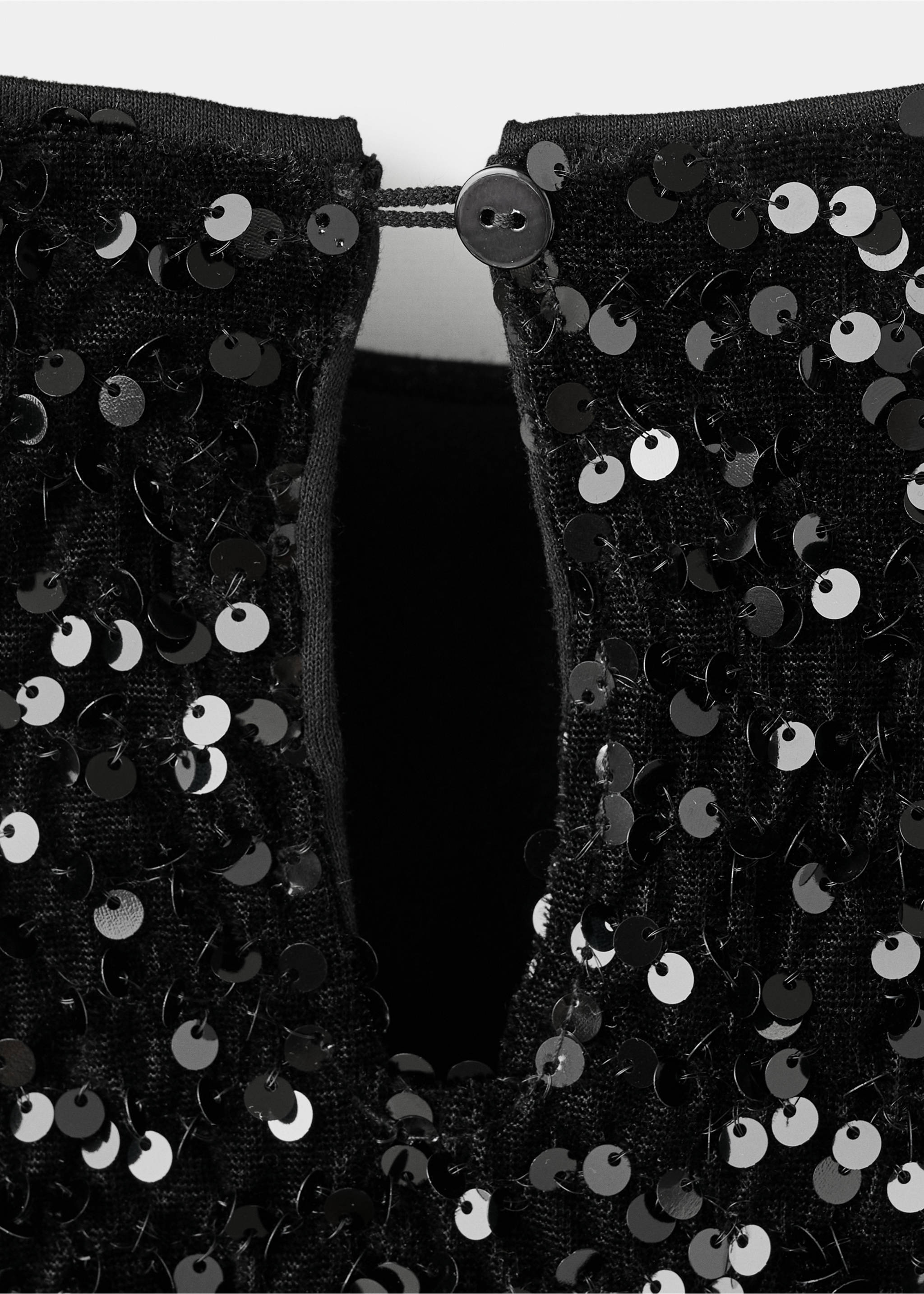 Top à paillettes - Détail de l'article 8, Noir. Ref: 17059095-00.