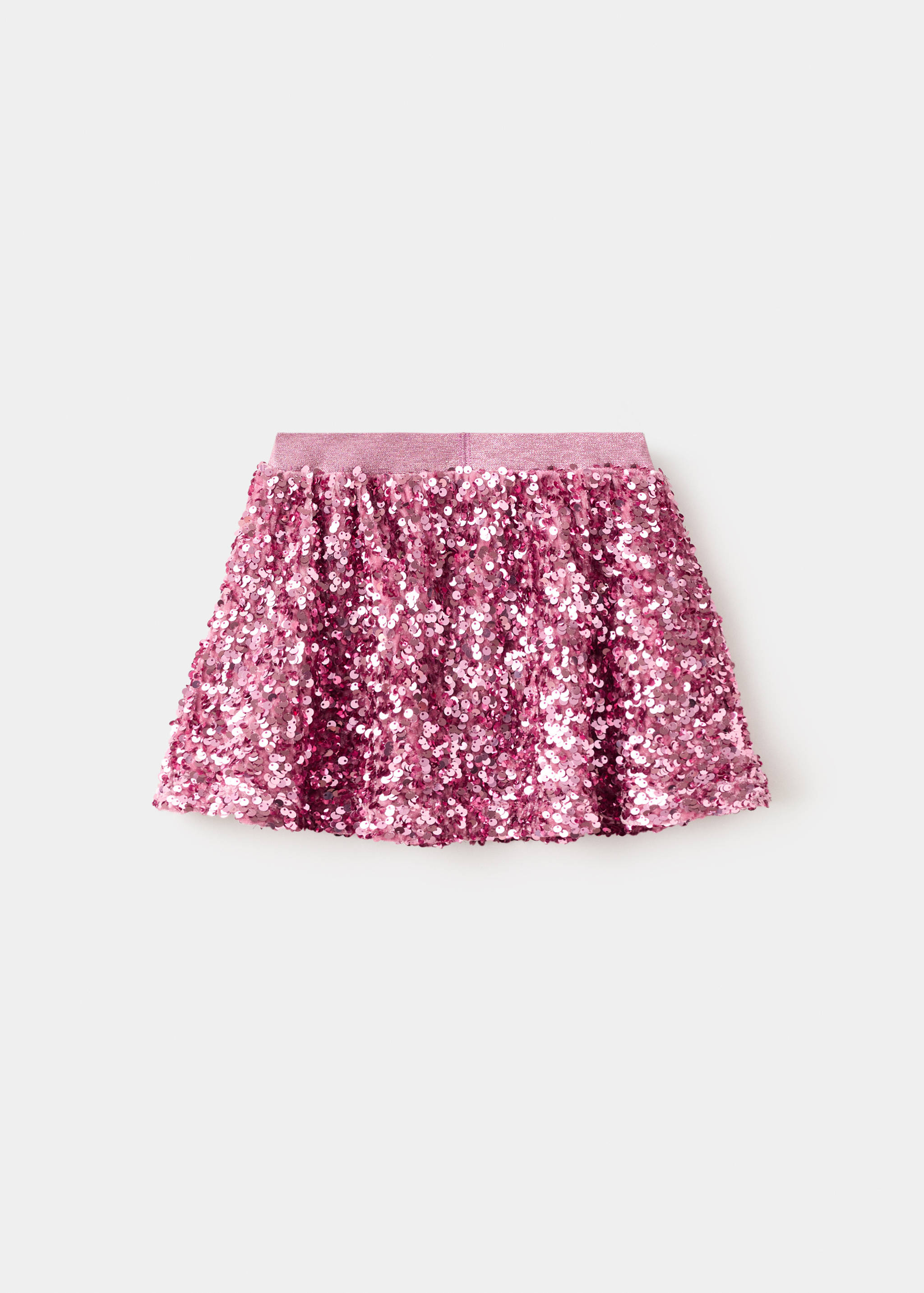 Jupe à paillettes courte - Verso de l’article