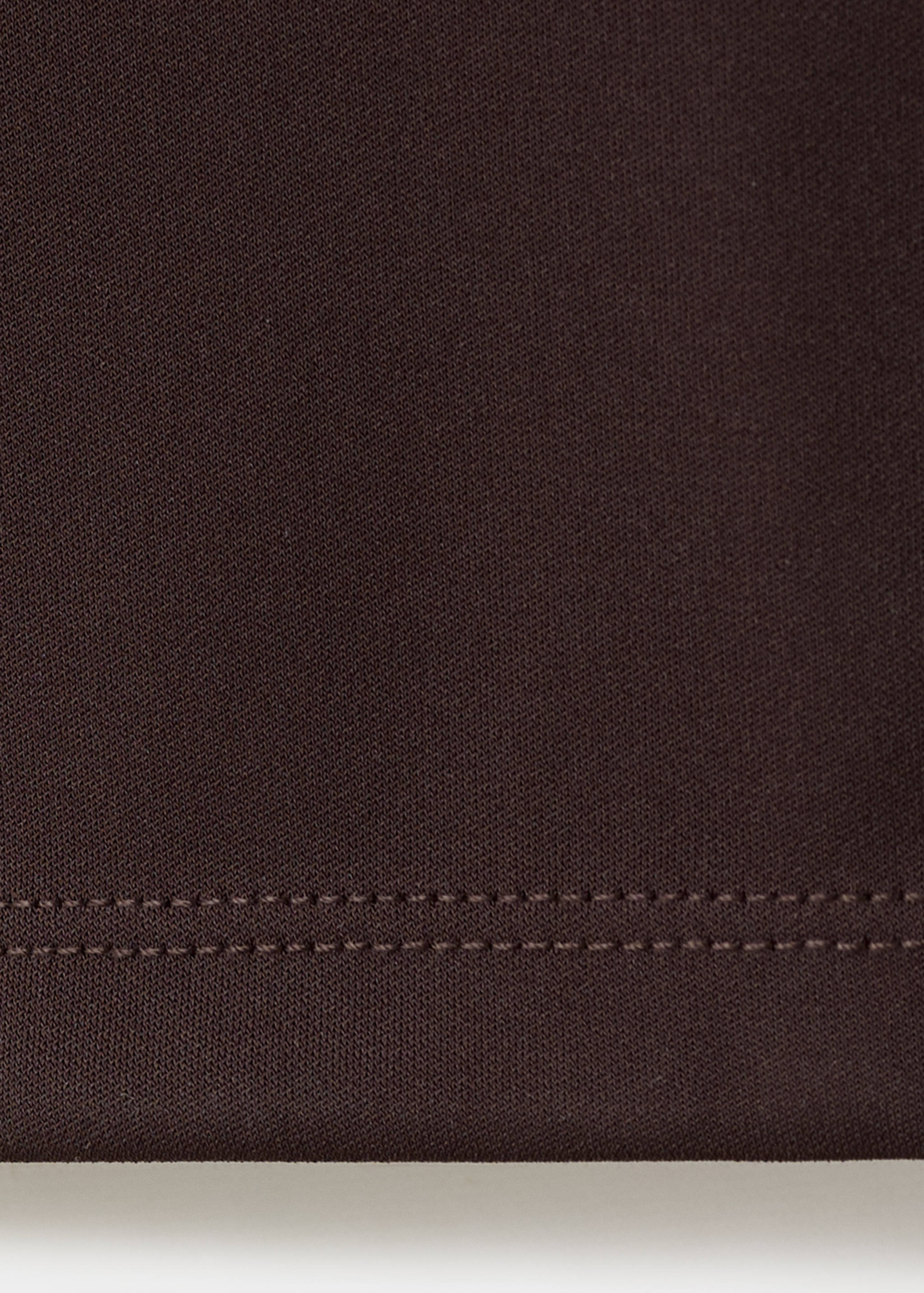Pantalon en maille fine à taille élastique - Détail de l'article 0
