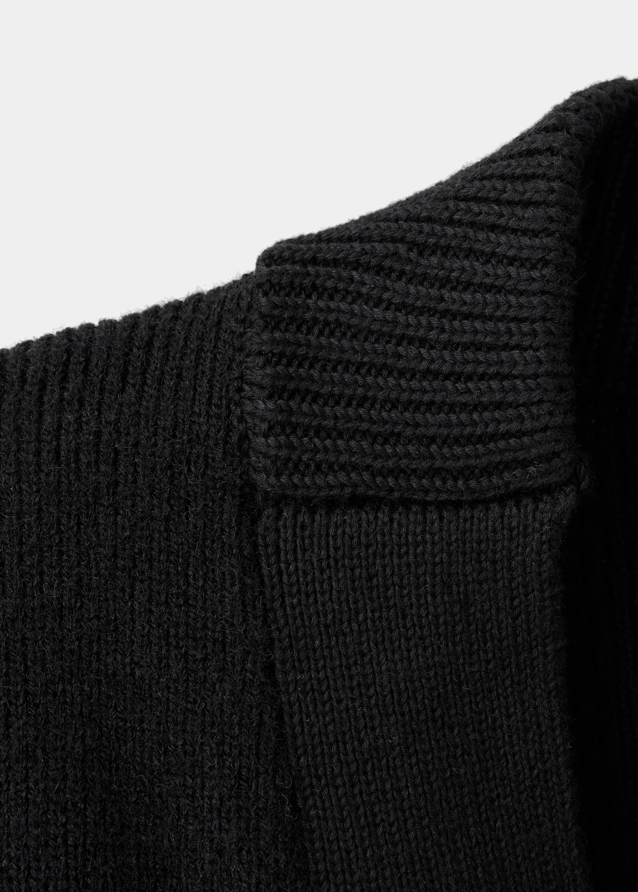 Gebreid relaxed-fit vest - Detail van het artikel 8