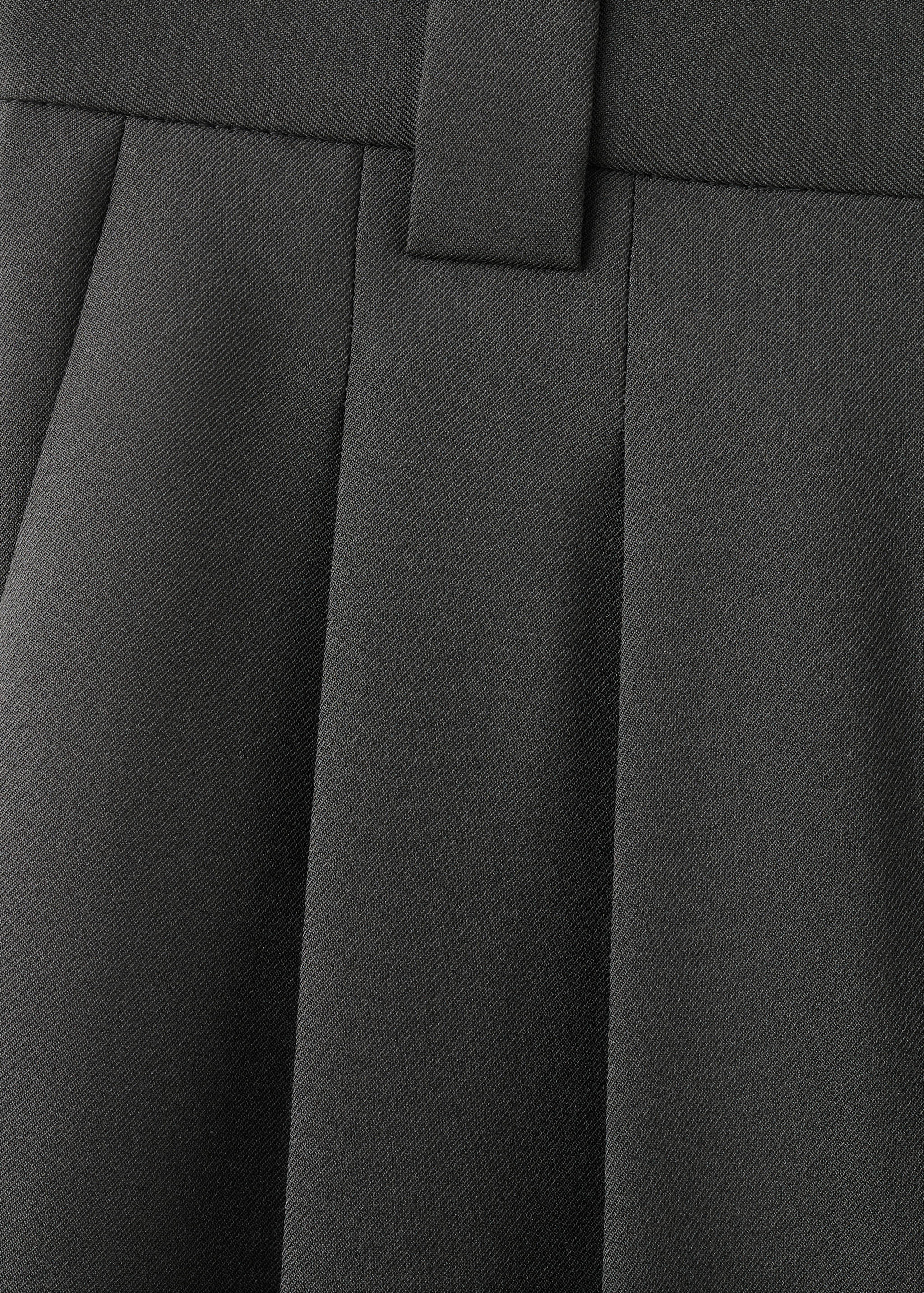 Pantalon de costume large à pinces - Détail de l'article 0