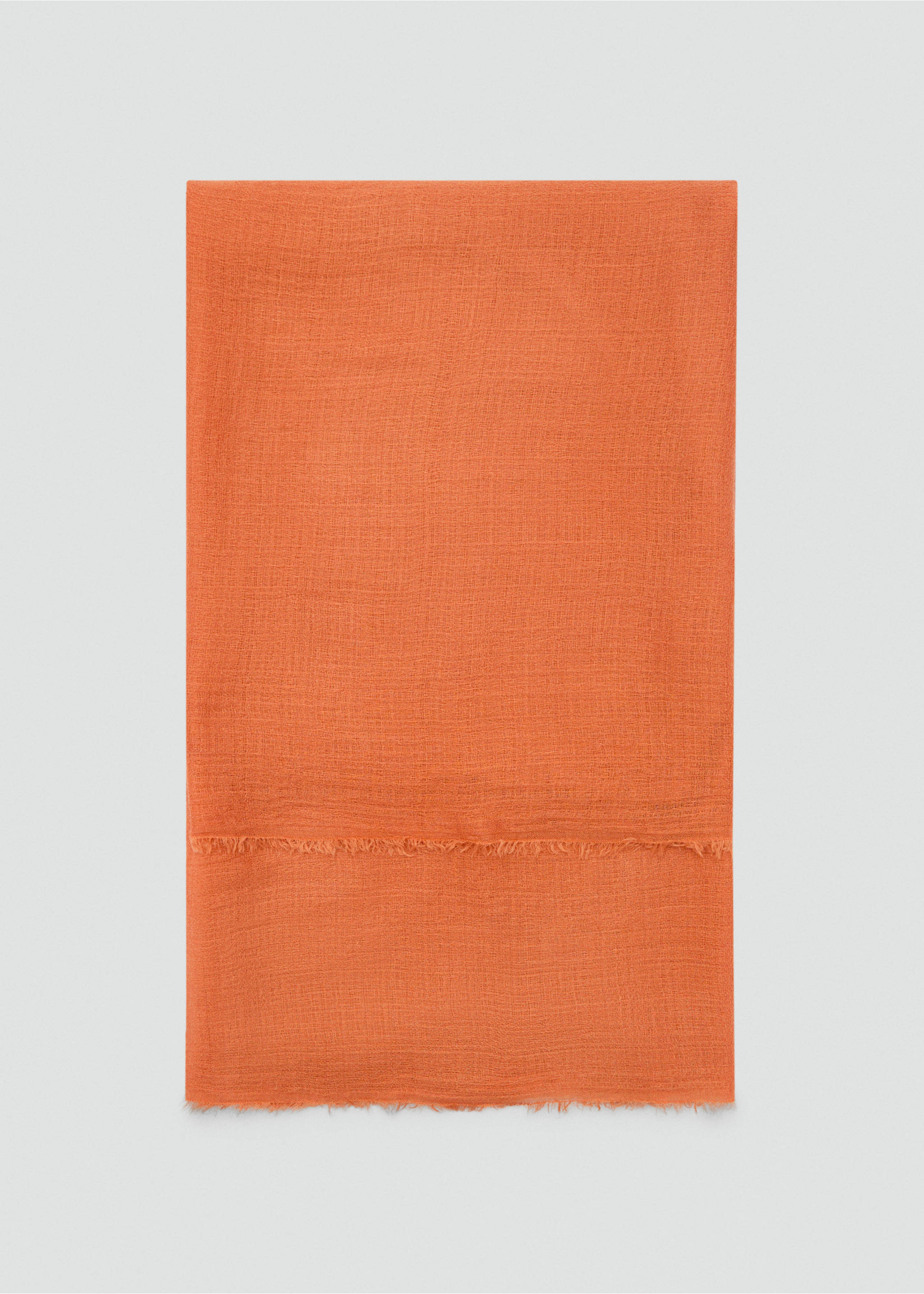 Fulard vores desfilades - Article sense model, Taronja torrat. Ref: 17061128-00.