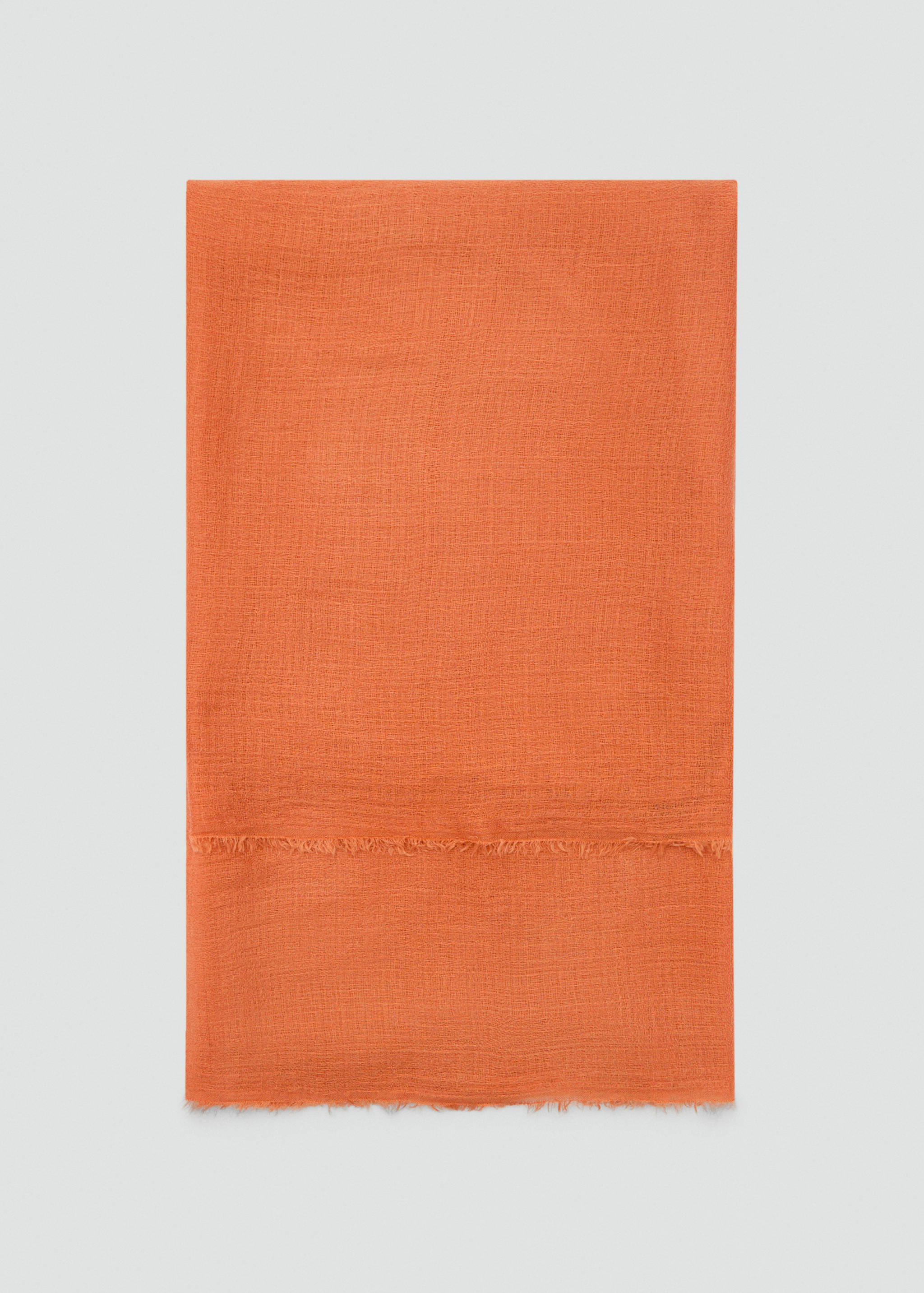 Frayed edge scarf - Article without model