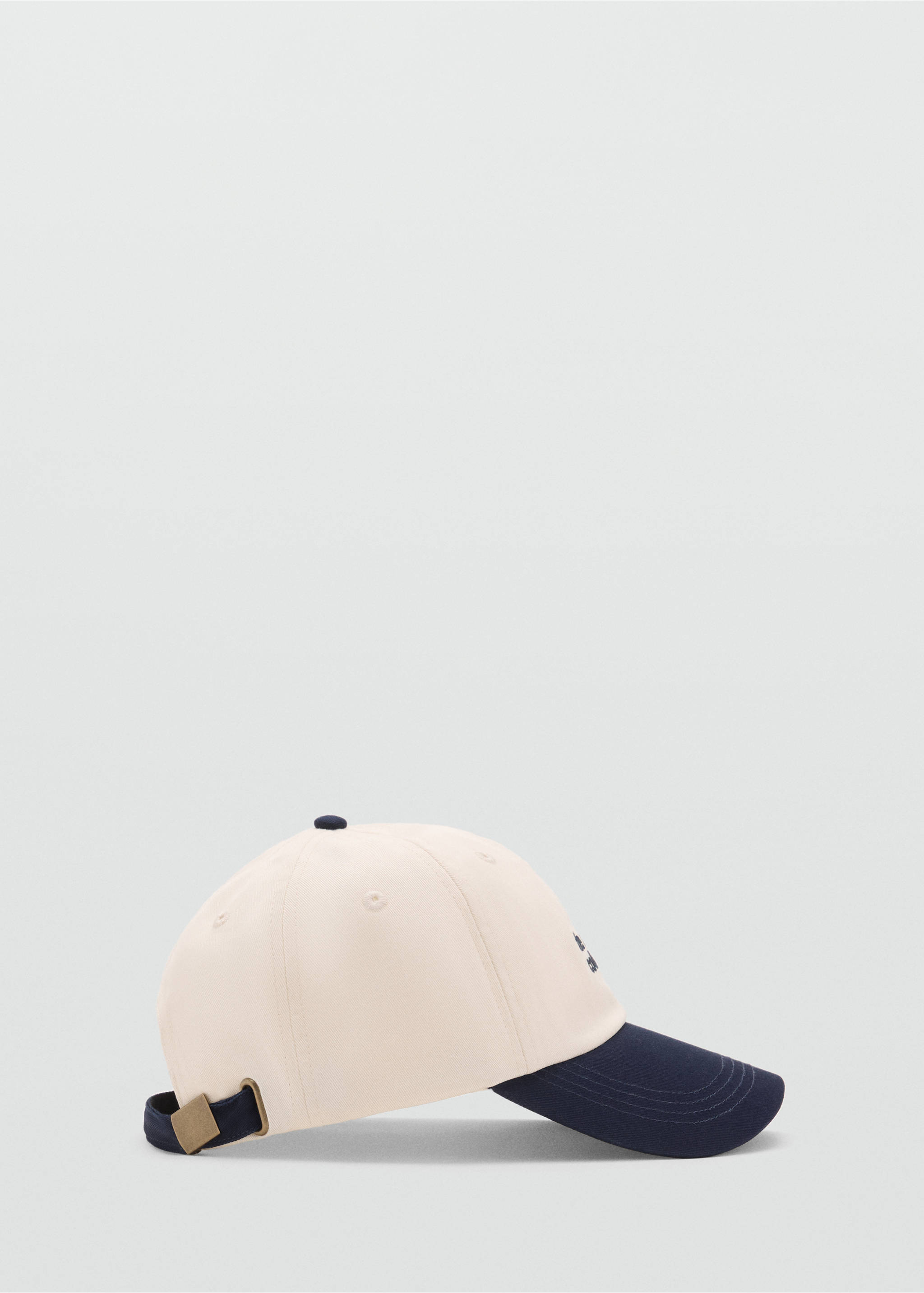 Embroidered message cap - Article without model, Navy. Ref: 17061131-00.