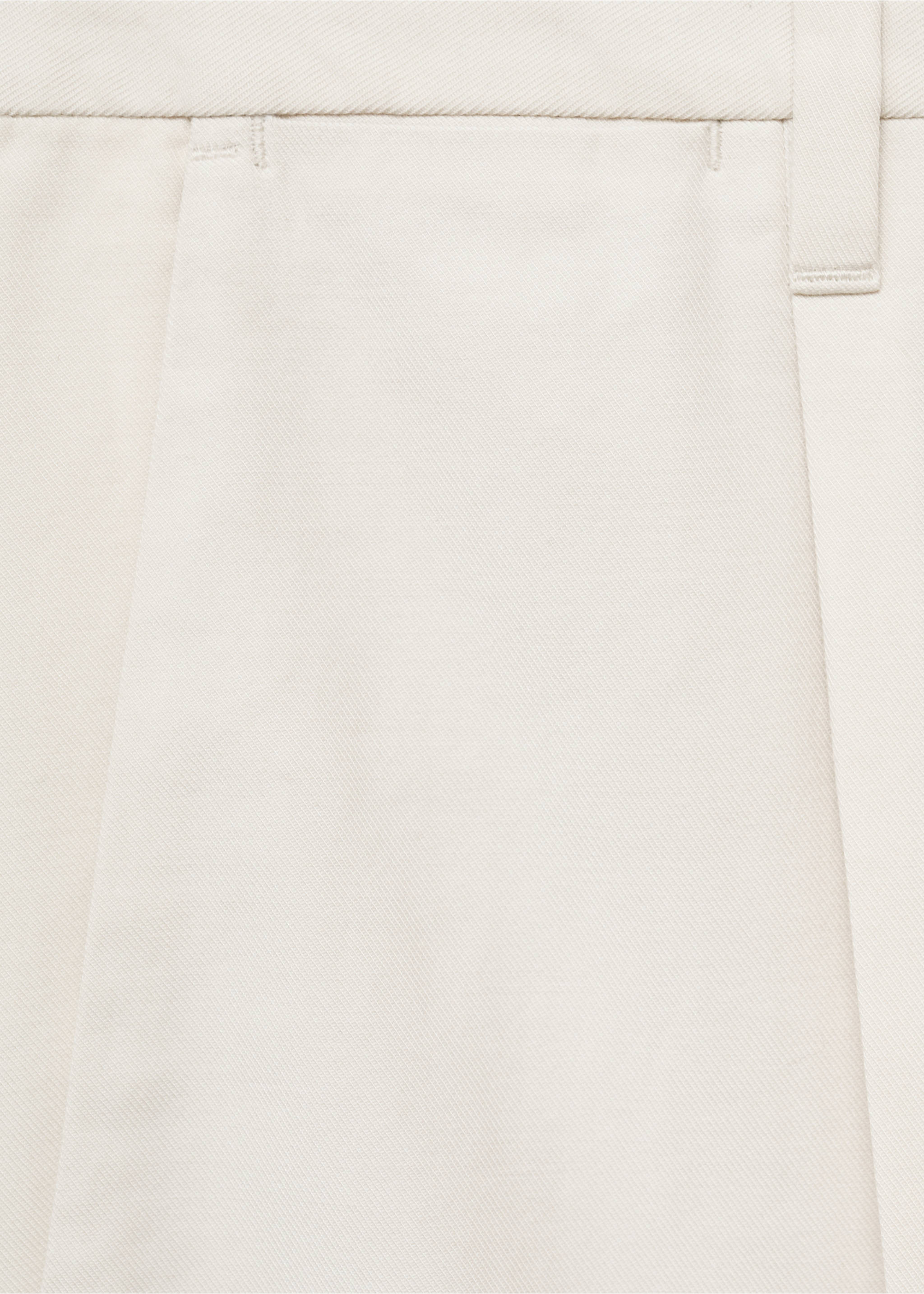 Bermuda 100 % lin - Détail de l'article 0, Blanc cassé. Ref: 17061149-00.