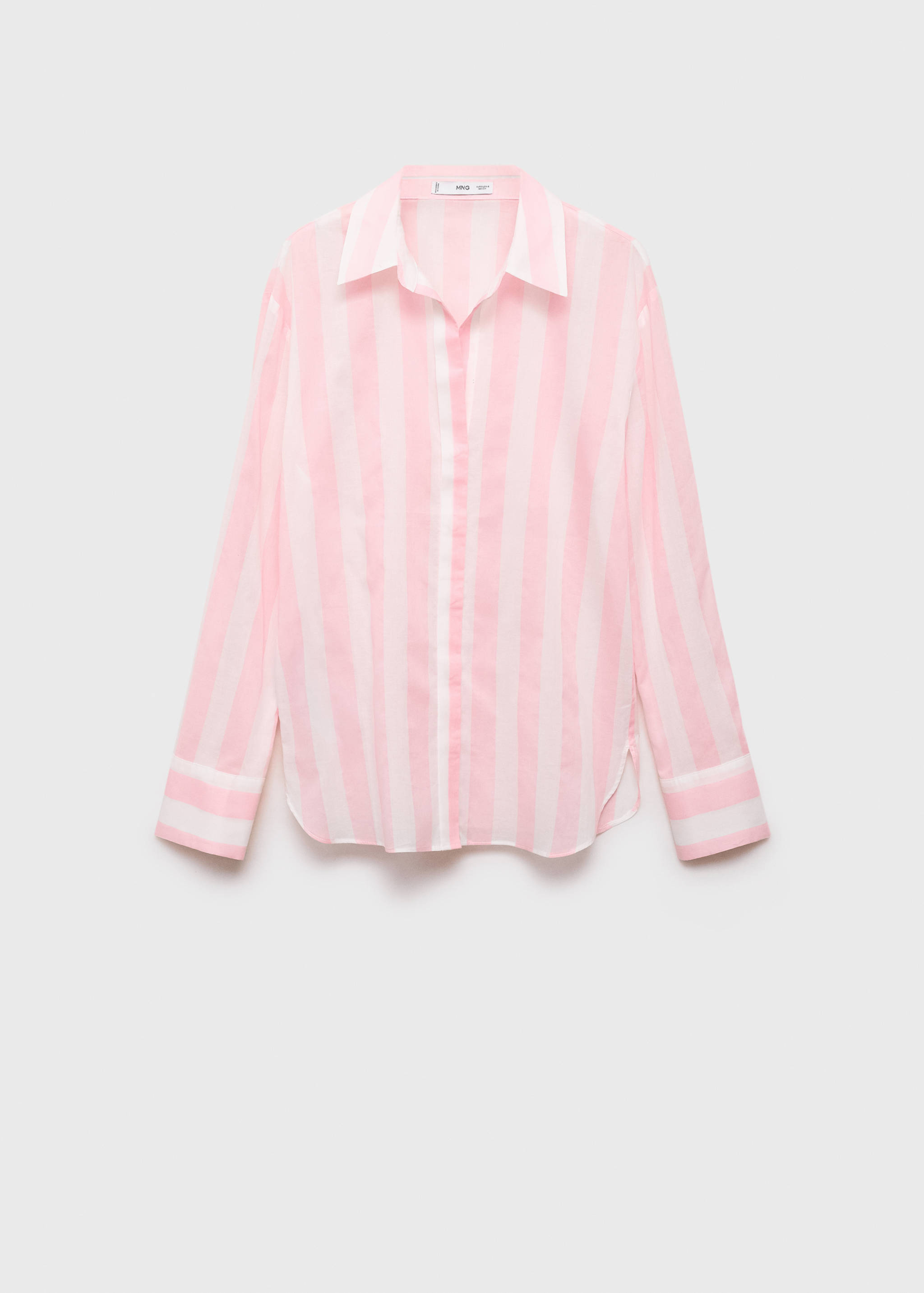 Striped cotton shirt - Article without model