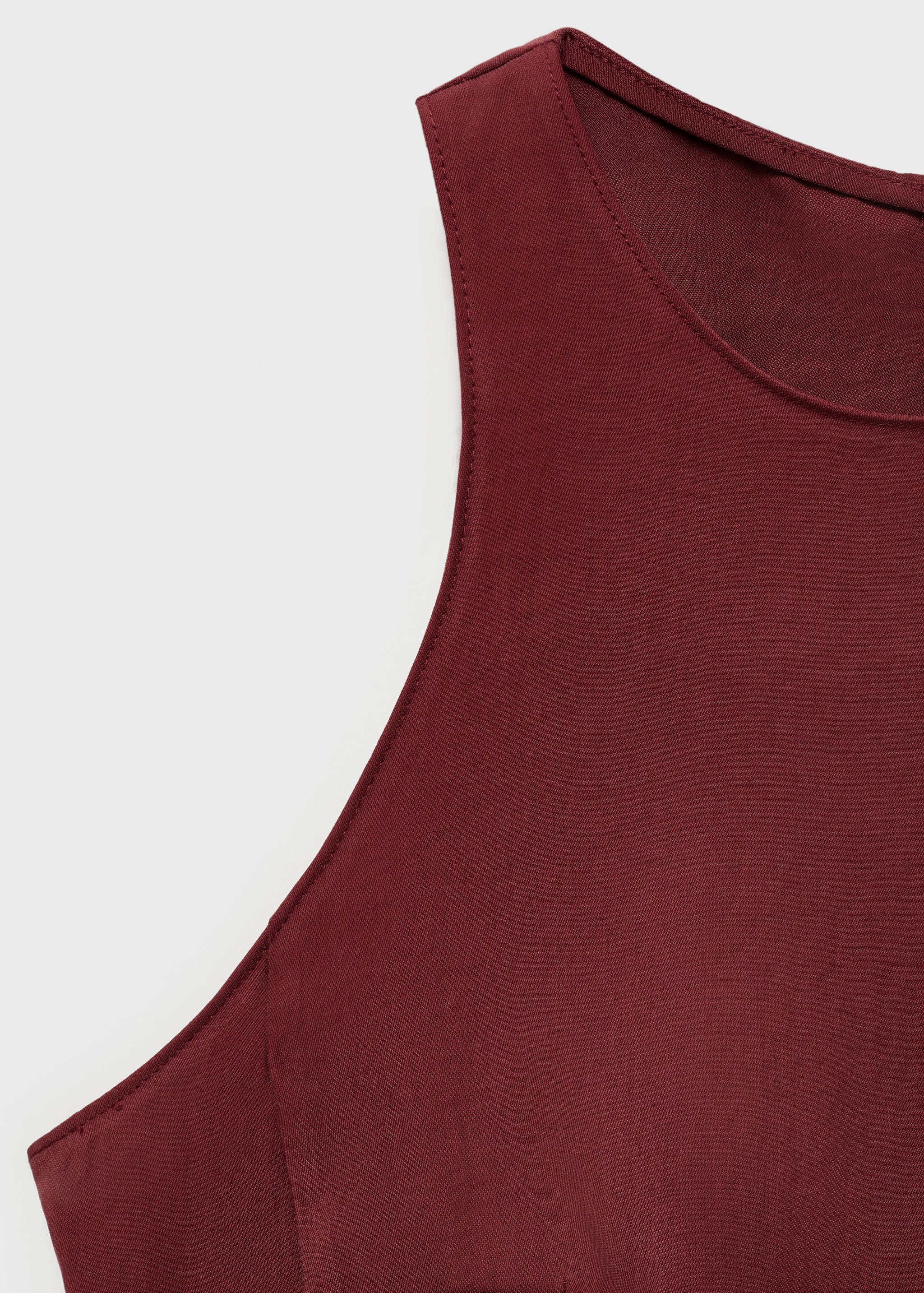 Fitted halter-neck blouse - Details of the article 8