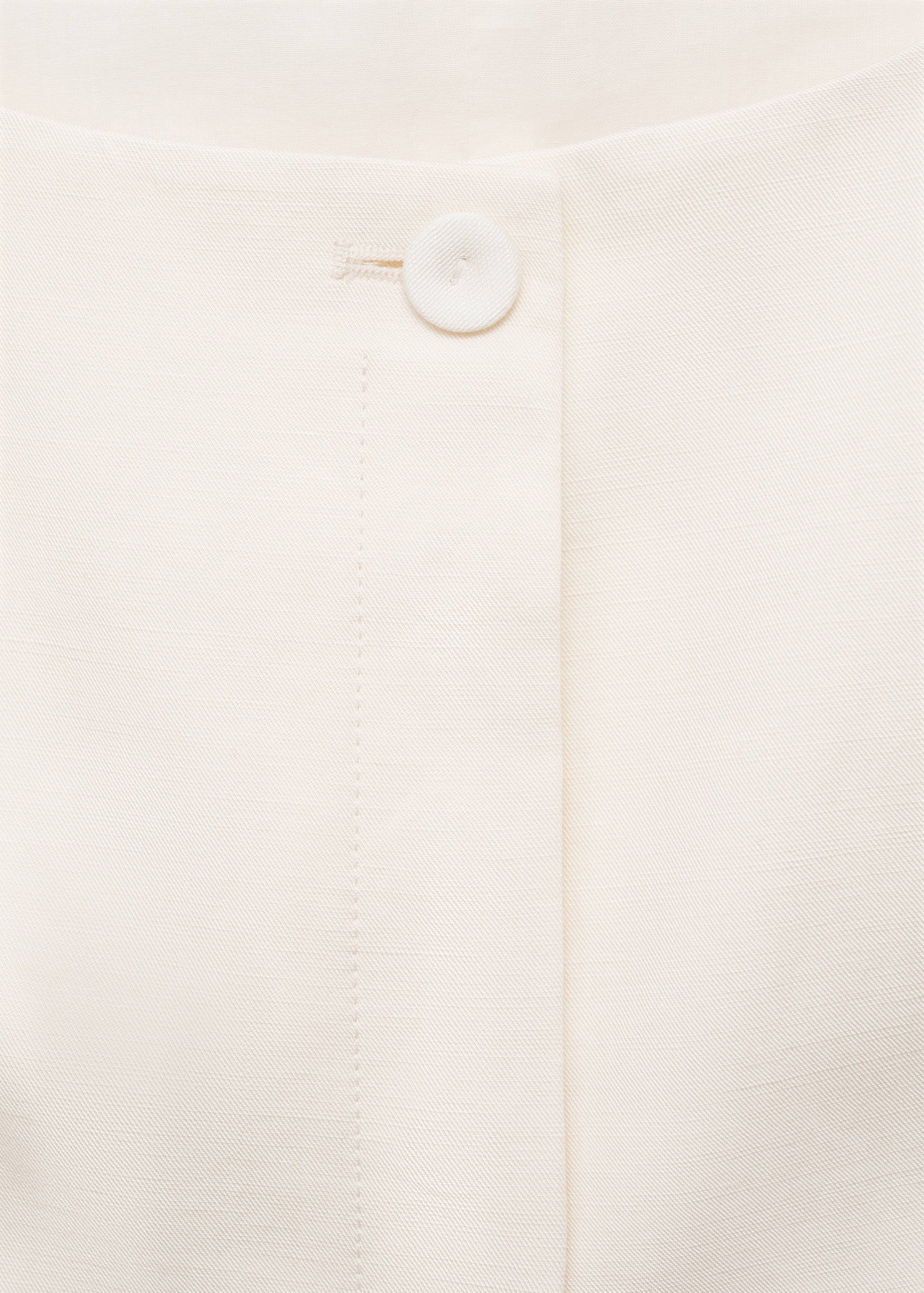 Linen-blend suit waistcoat - Details of the article 8