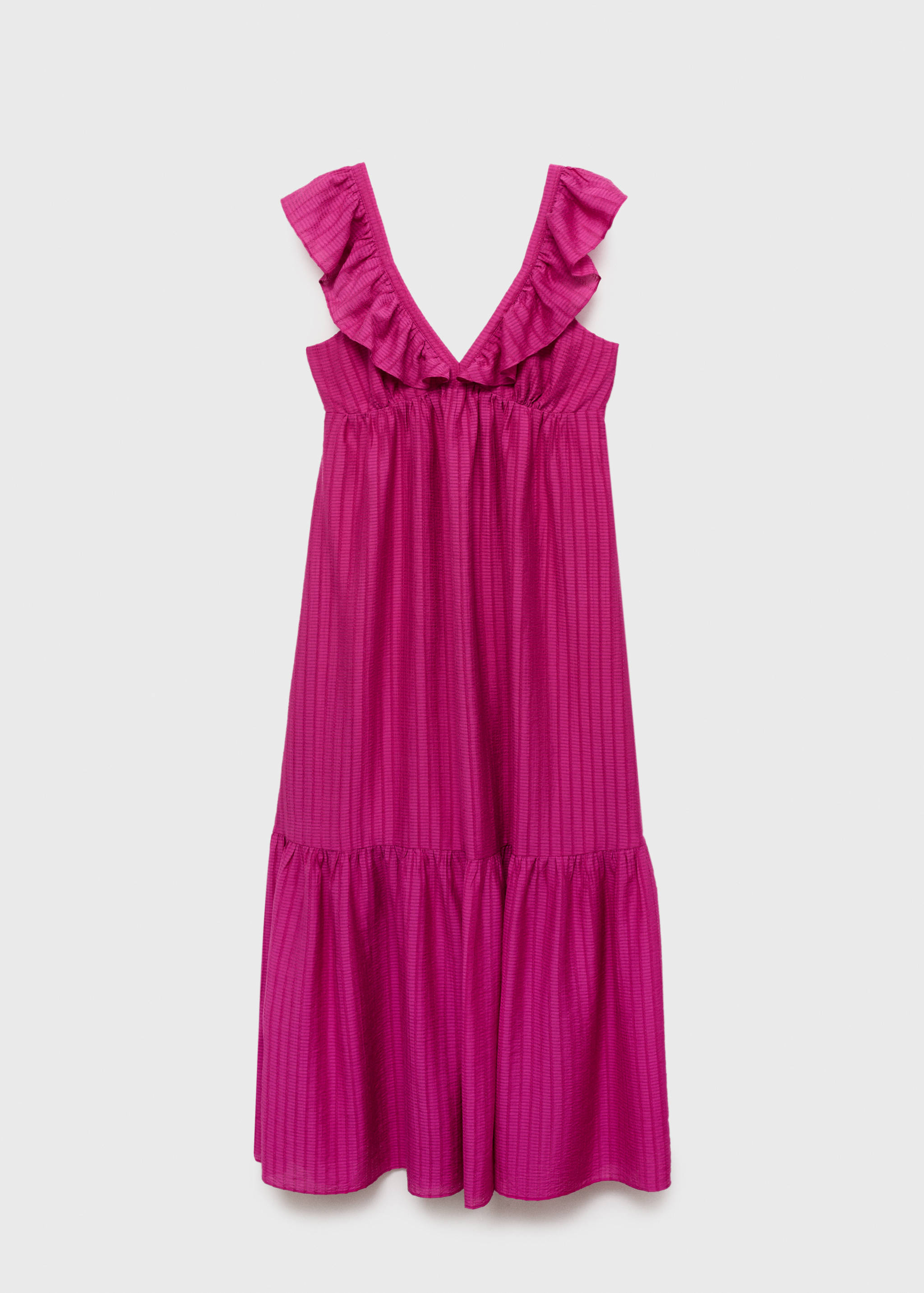 Vestido largo escote volante - Artículo sin modelo