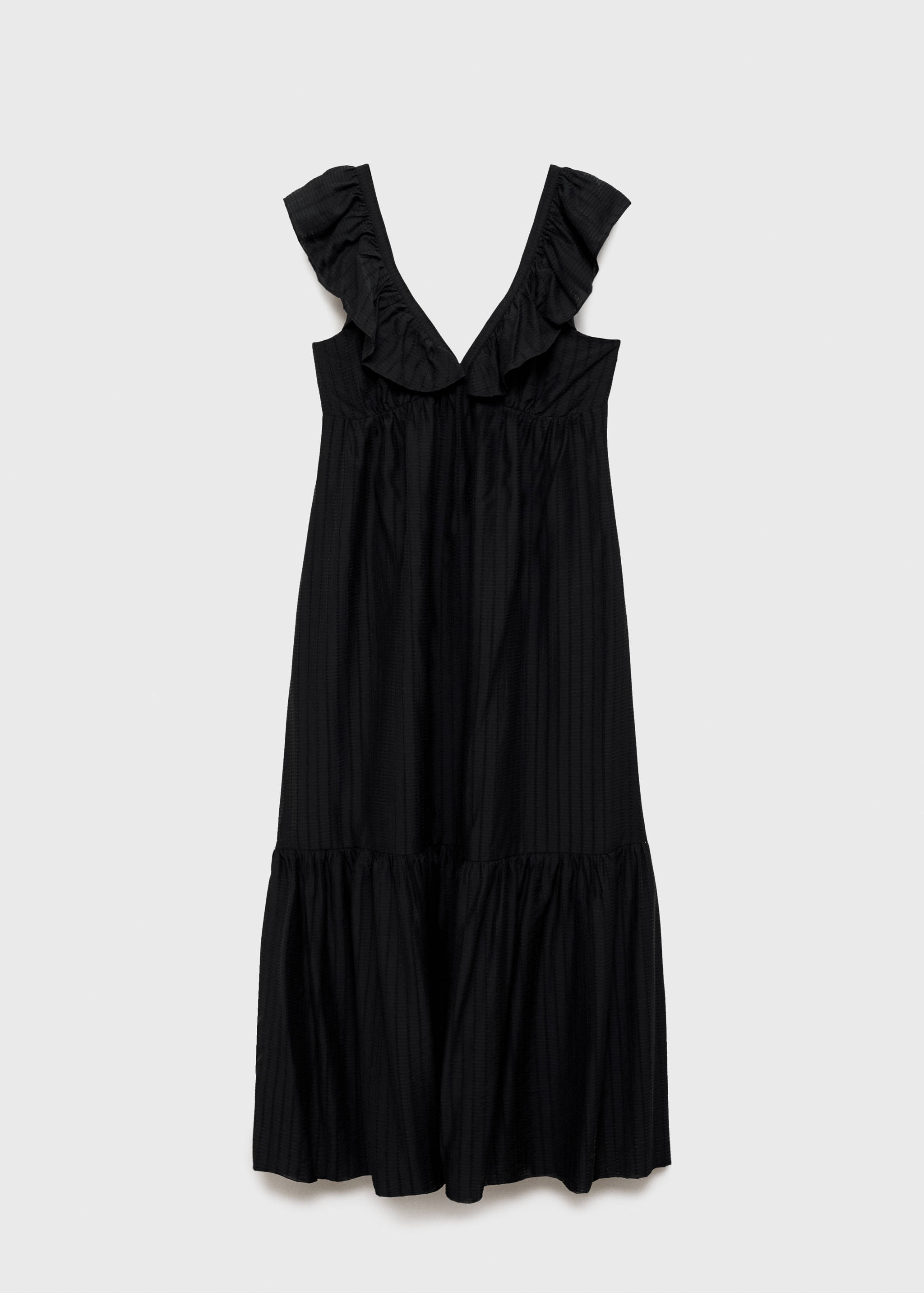 Vestido largo escote volante - Artículo sin modelo