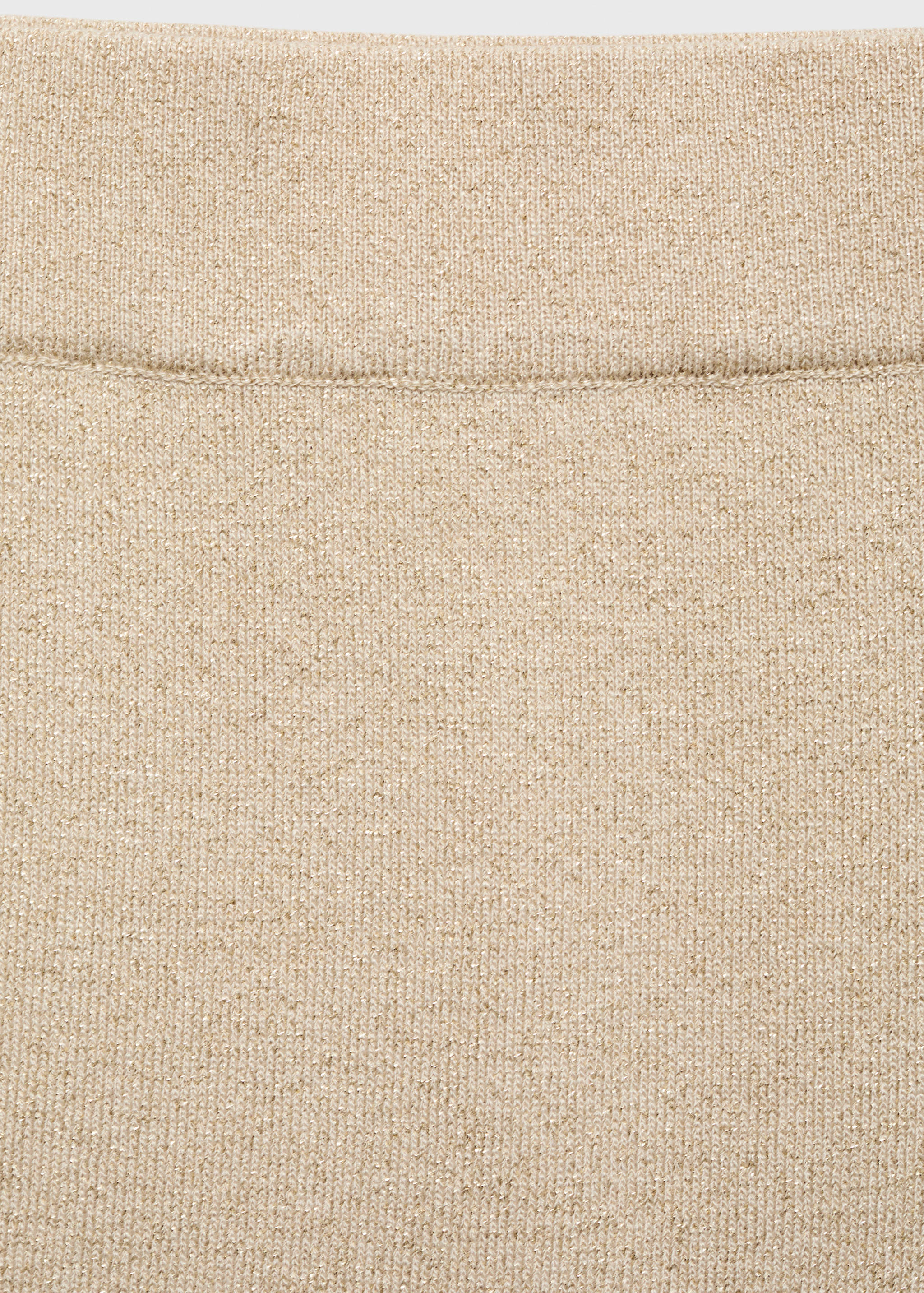 Asymmetrical lurex skirt - Details of the article 8