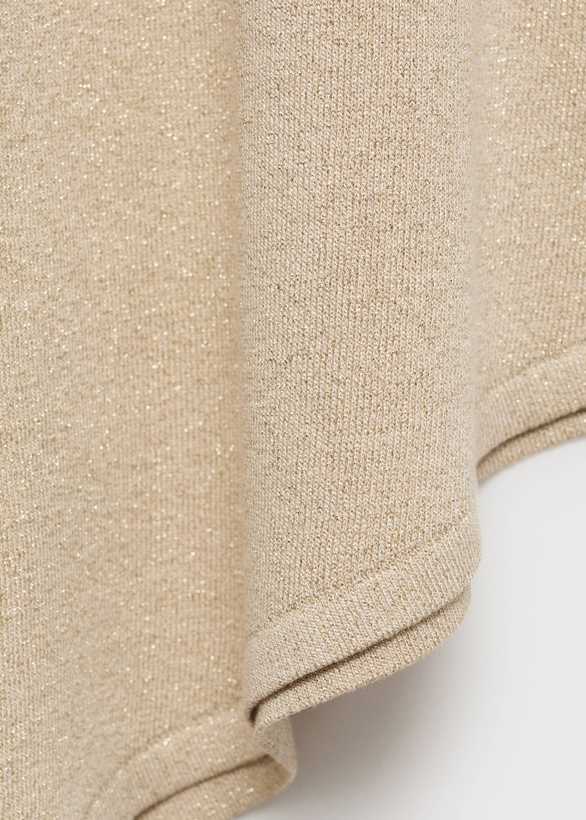 Asymmetrical lurex skirt - Details of the article 0