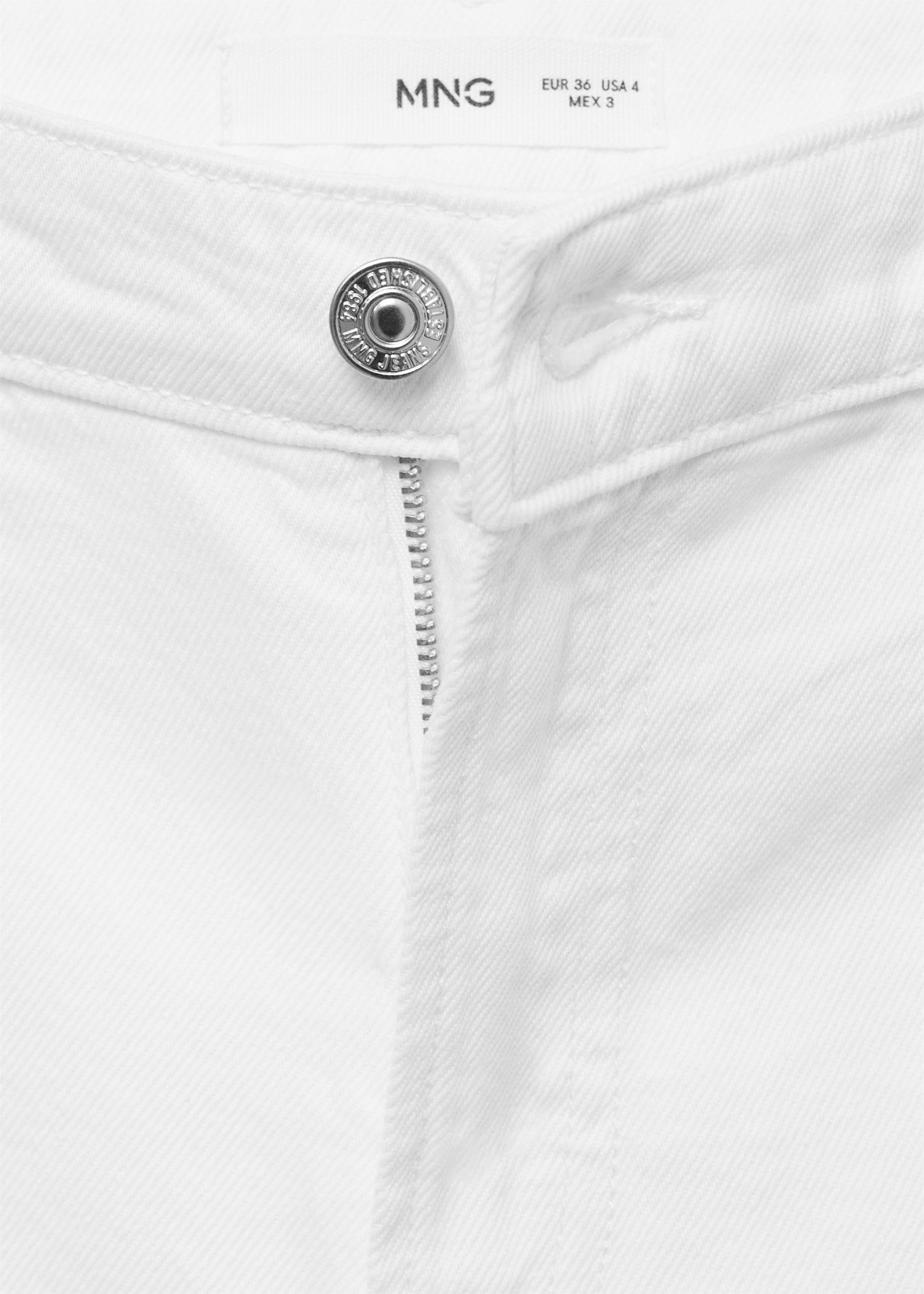 Mid-rise denim bermuda jorts - Details of the article 8