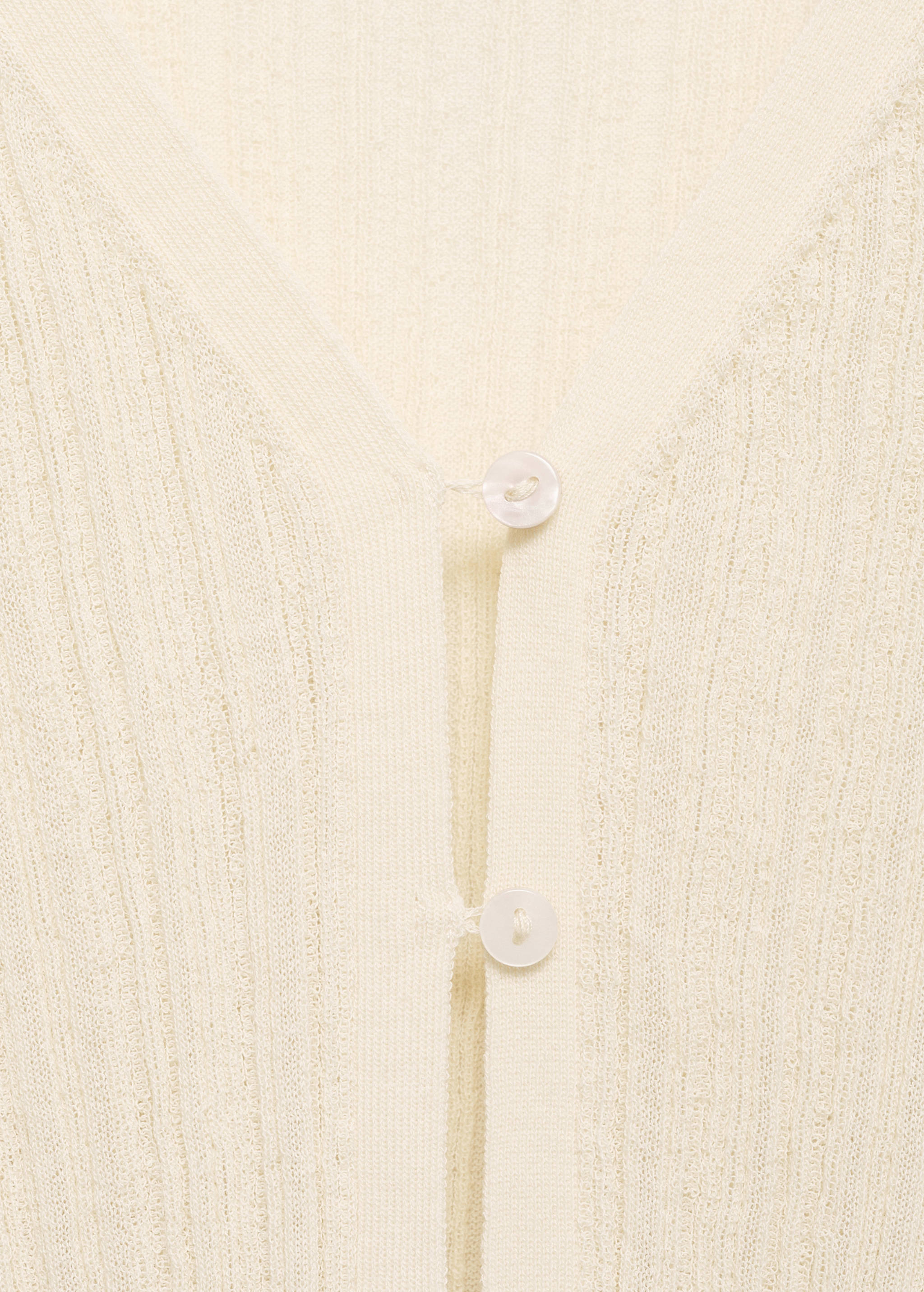 Contrast trim cardigan - Details of the article 0