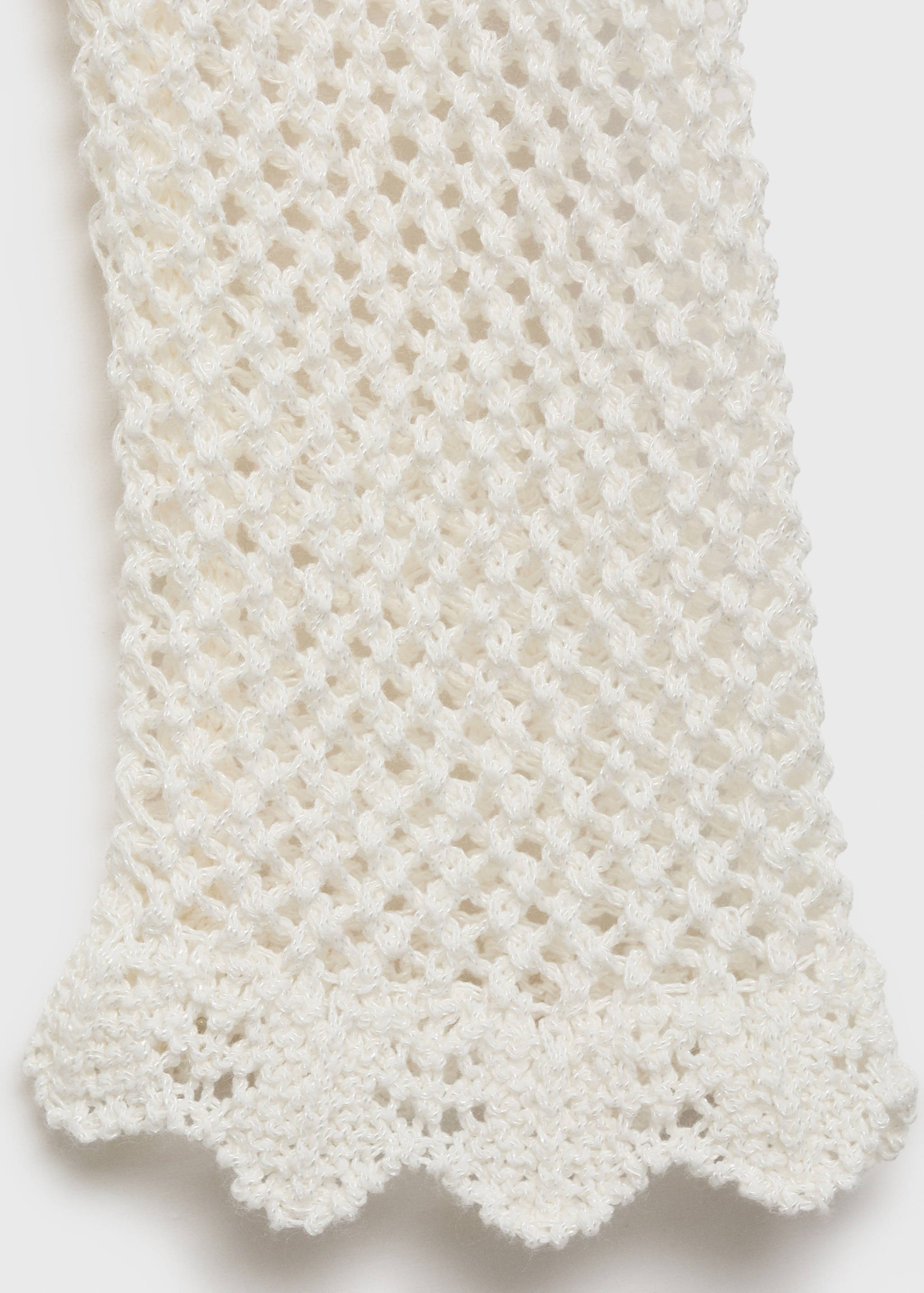Crochet cardigan with buttons - Details of the article 0