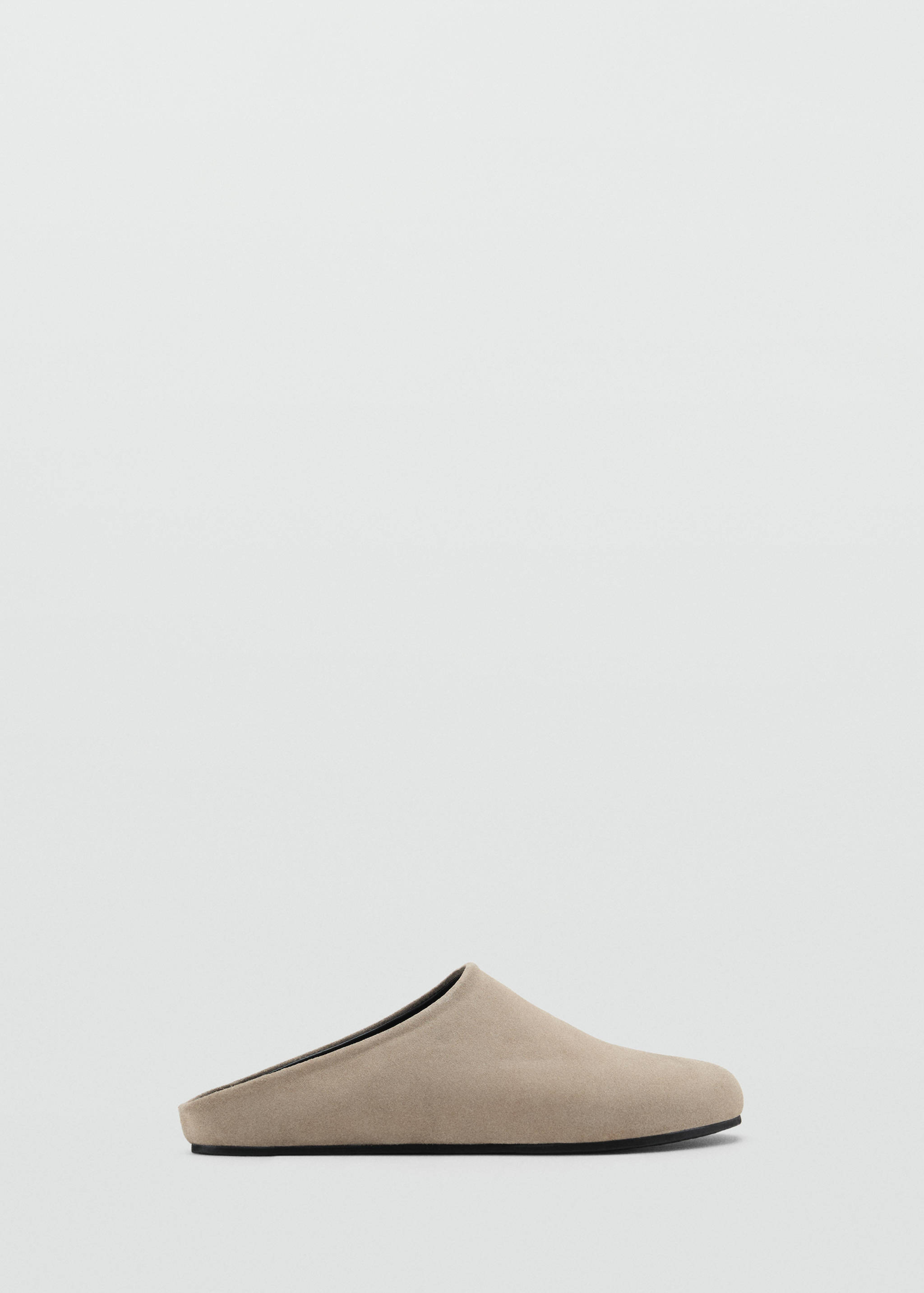 Suede leather clogs - Article without model