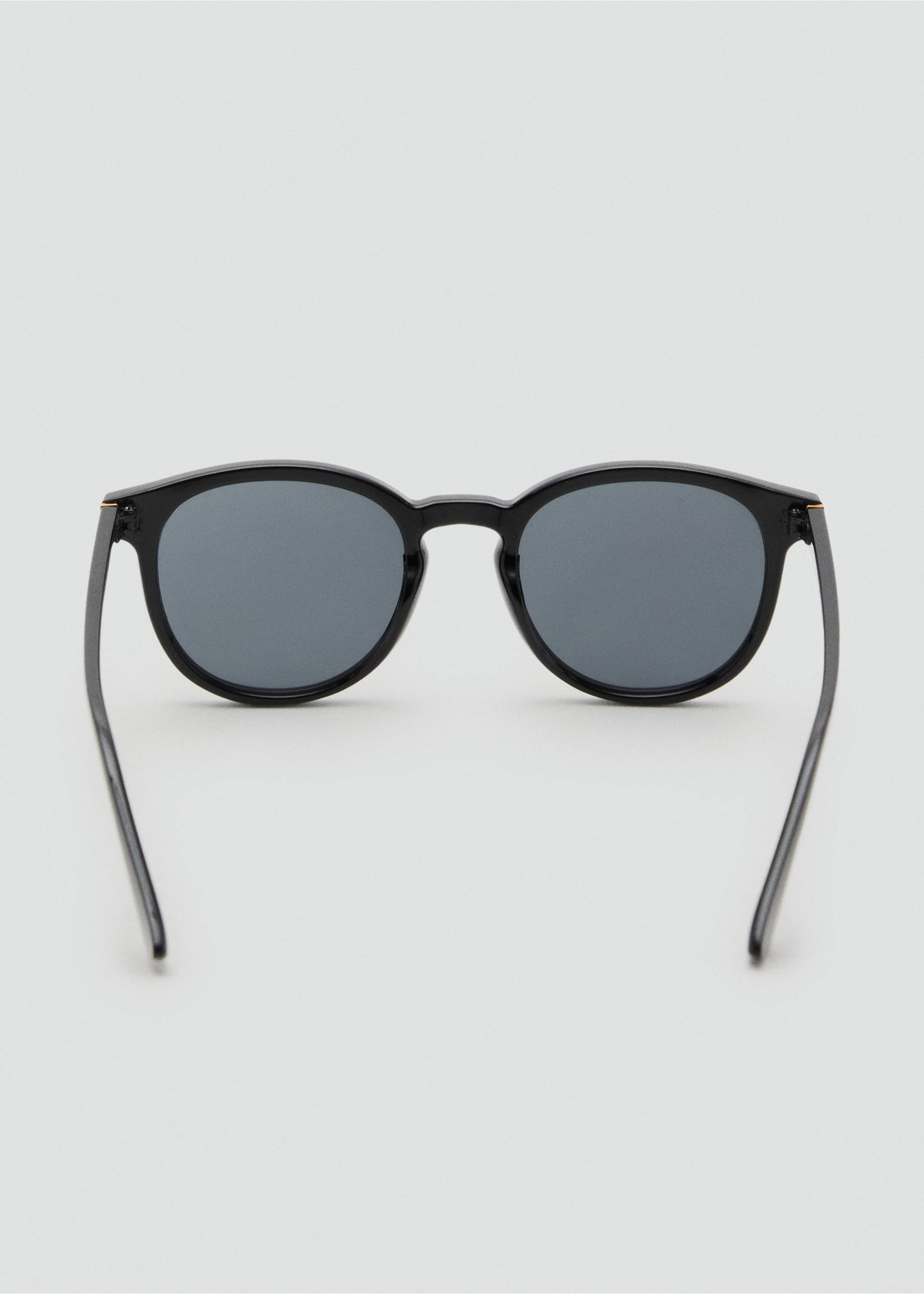 Lunettes de soleil monture ronde - Détail de l'article 1, Noir. Ref: 17061194-00.