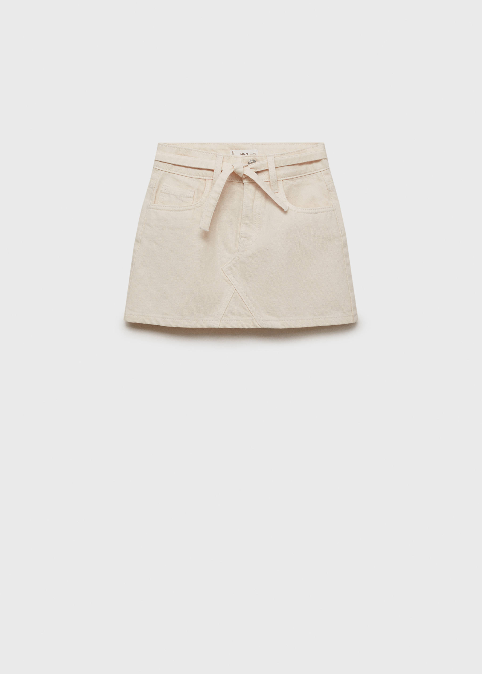 Jeansrock mit Schleife - Artikel ohne Model