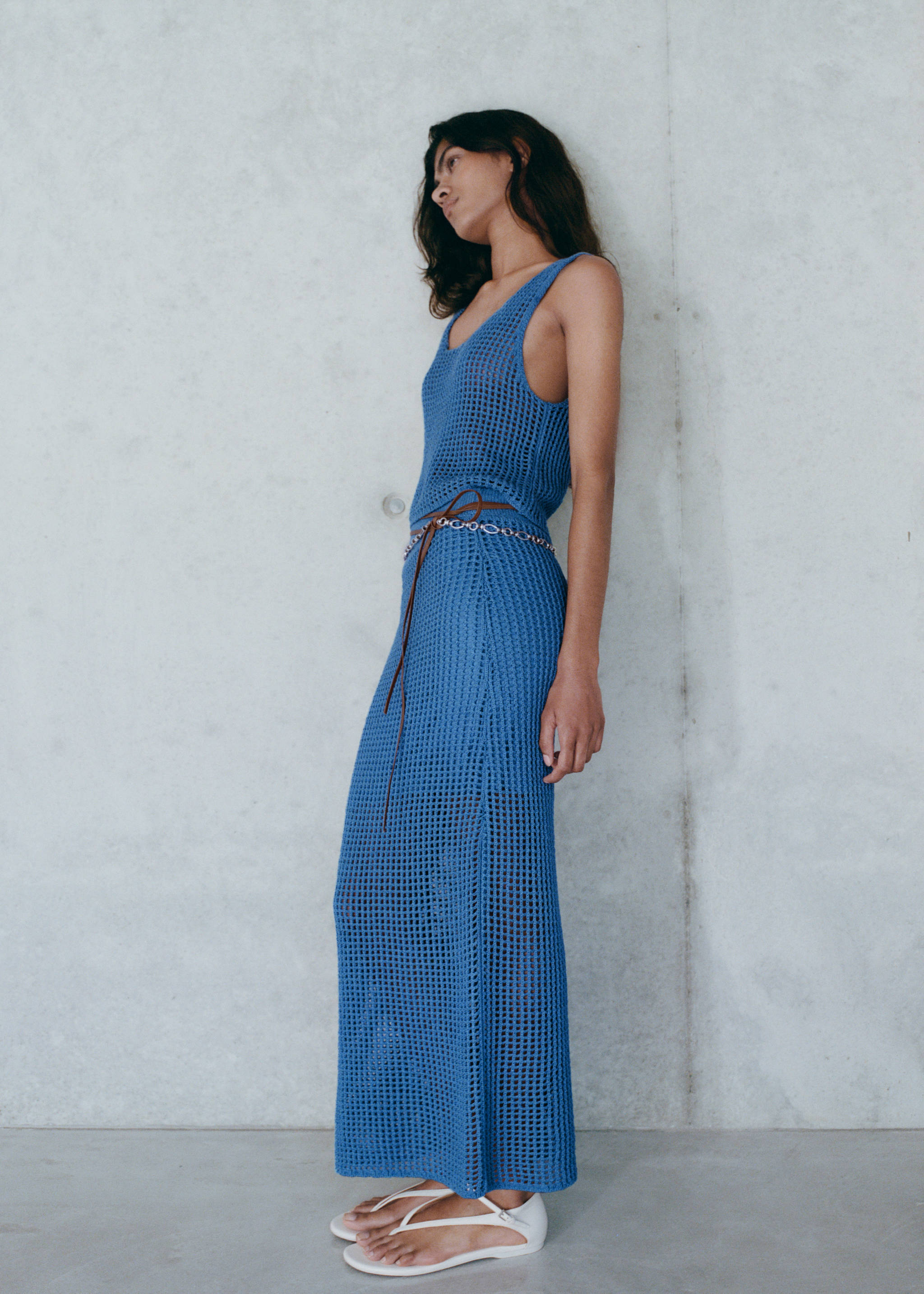 Crochet long skirt - Details of the article 3