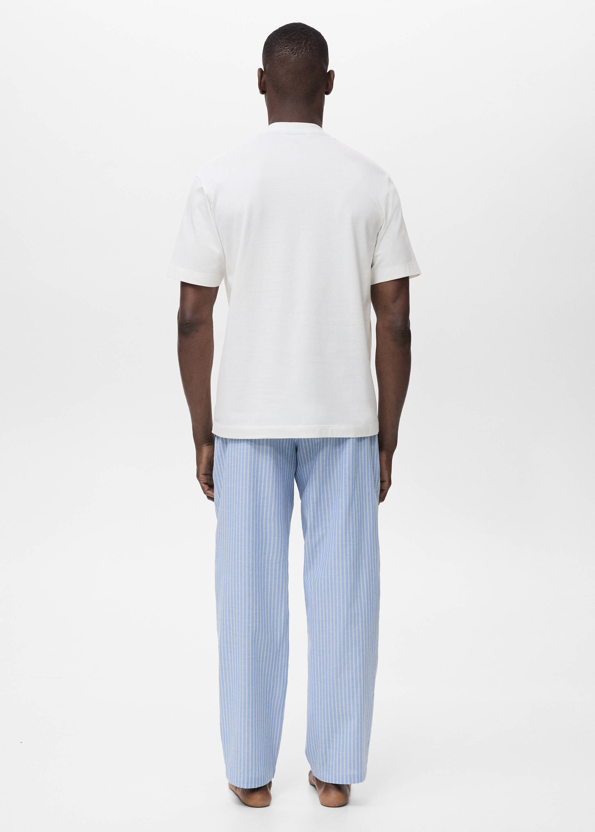 100% cotton combined pyjama pack - Reverse of the article