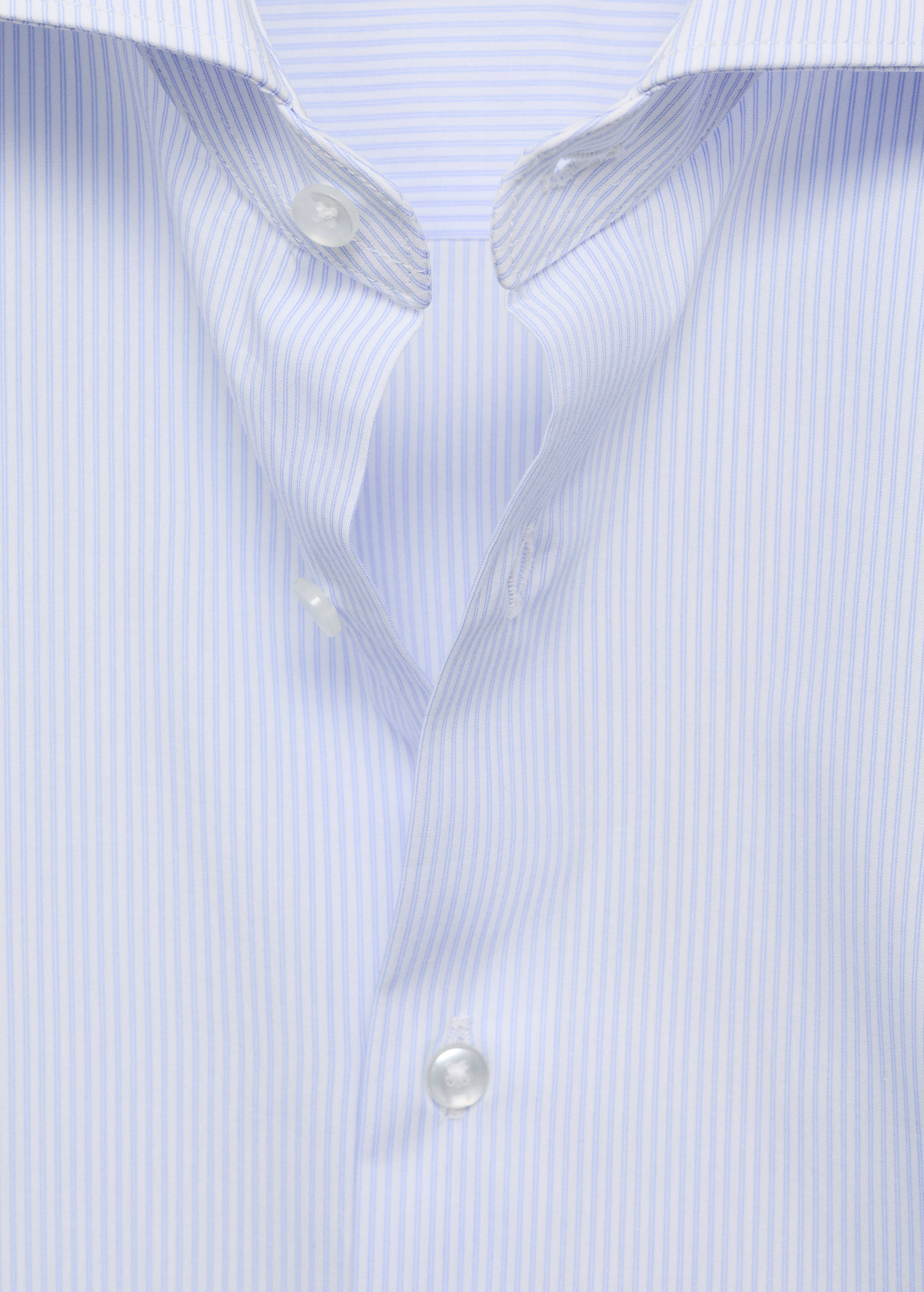 Slim fit thousand striped suit shirt - Details of the article 8