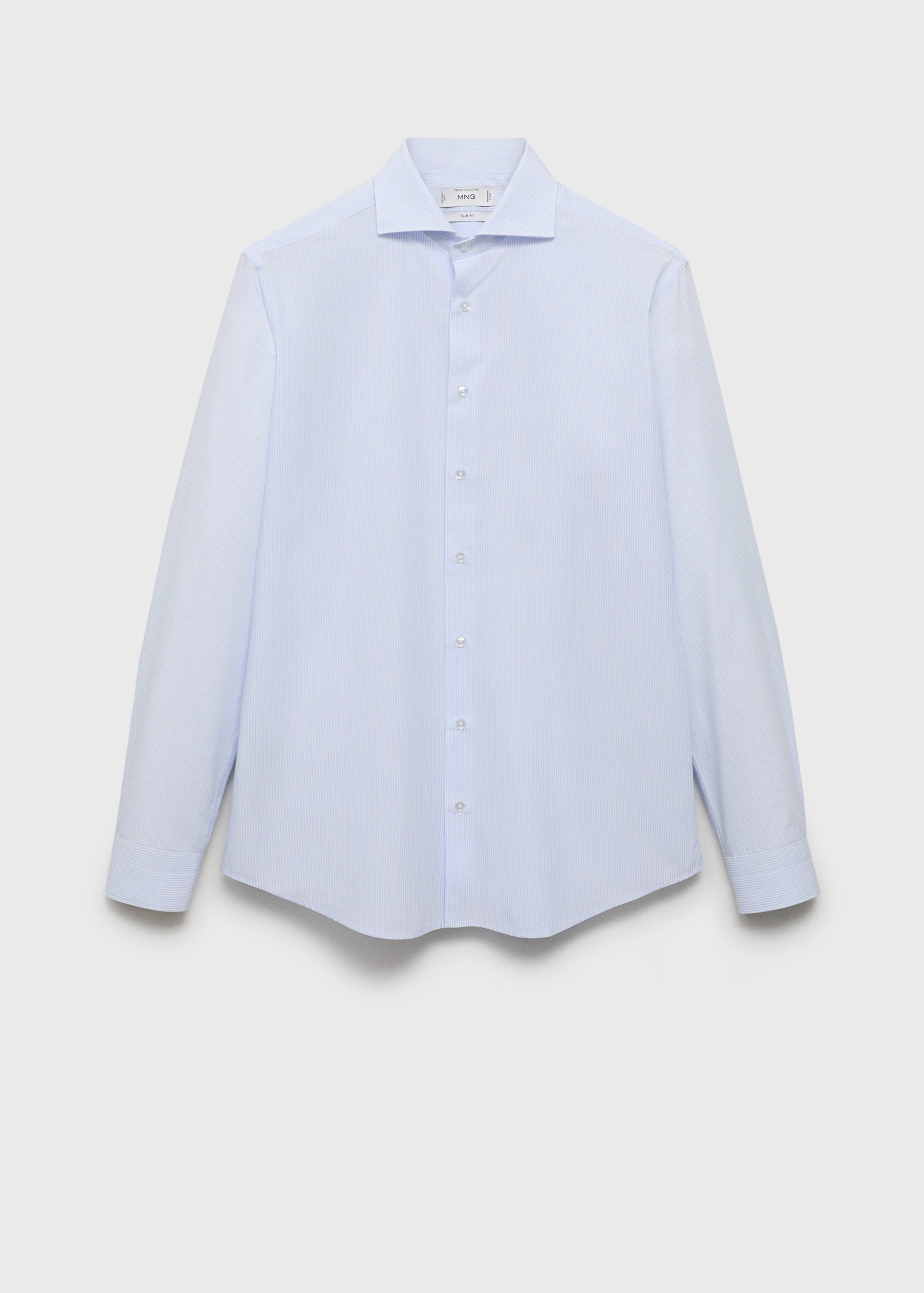 Slim fit thousand striped suit shirt - Article without model
