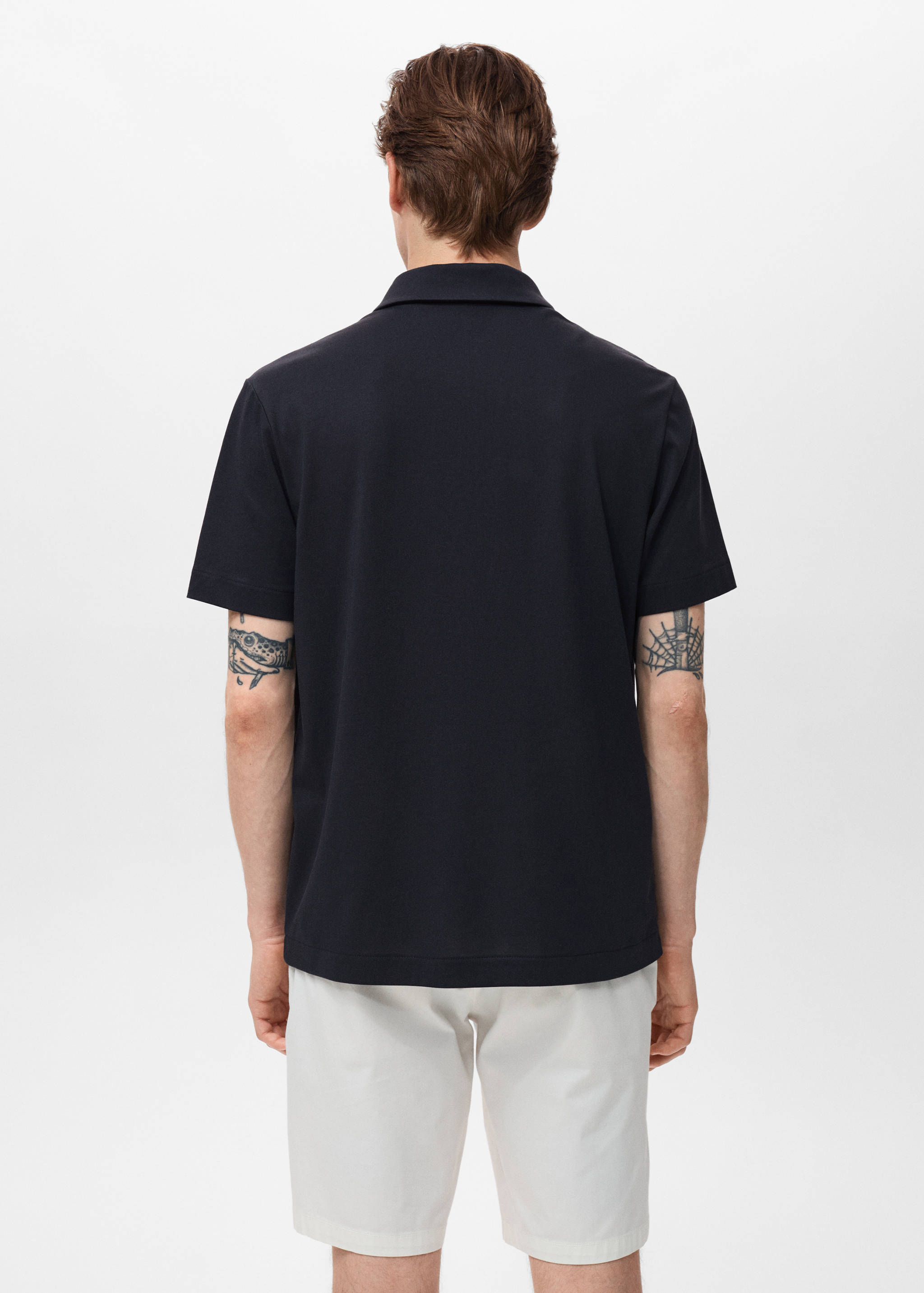 Polo col zippé - Verso de l’article