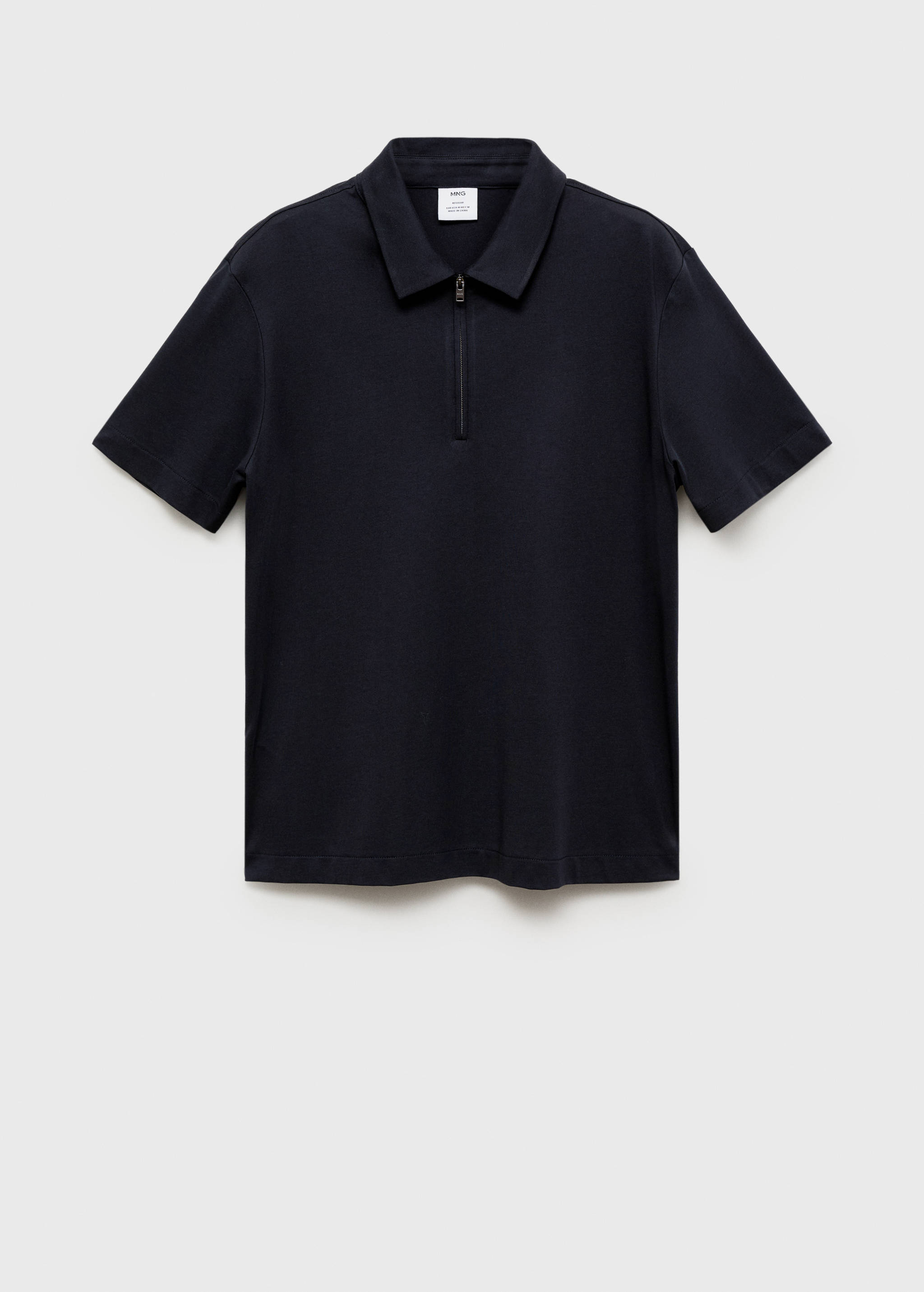 Polo col zippé - Article sans modèle