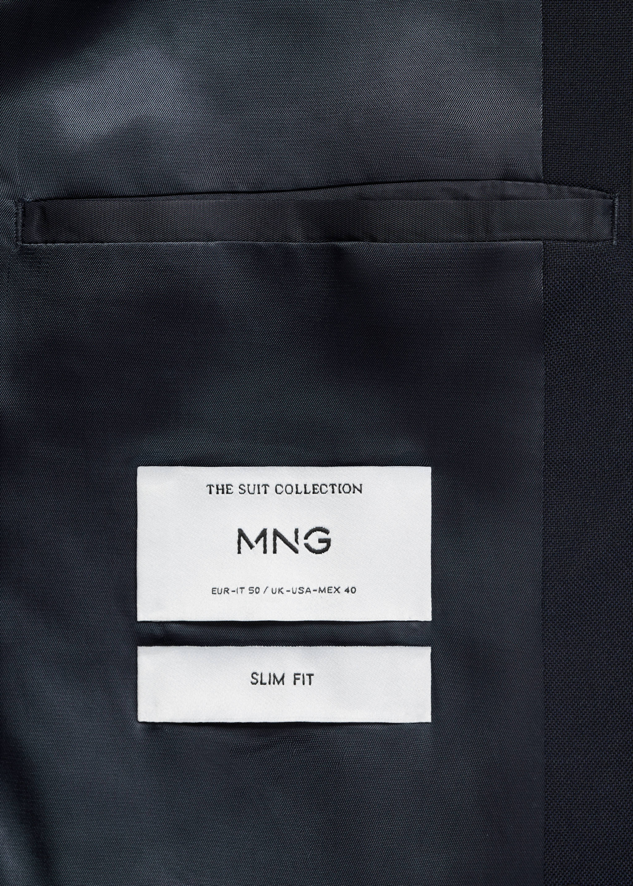 Milan slim-fit suit jacket - Details of the article 0