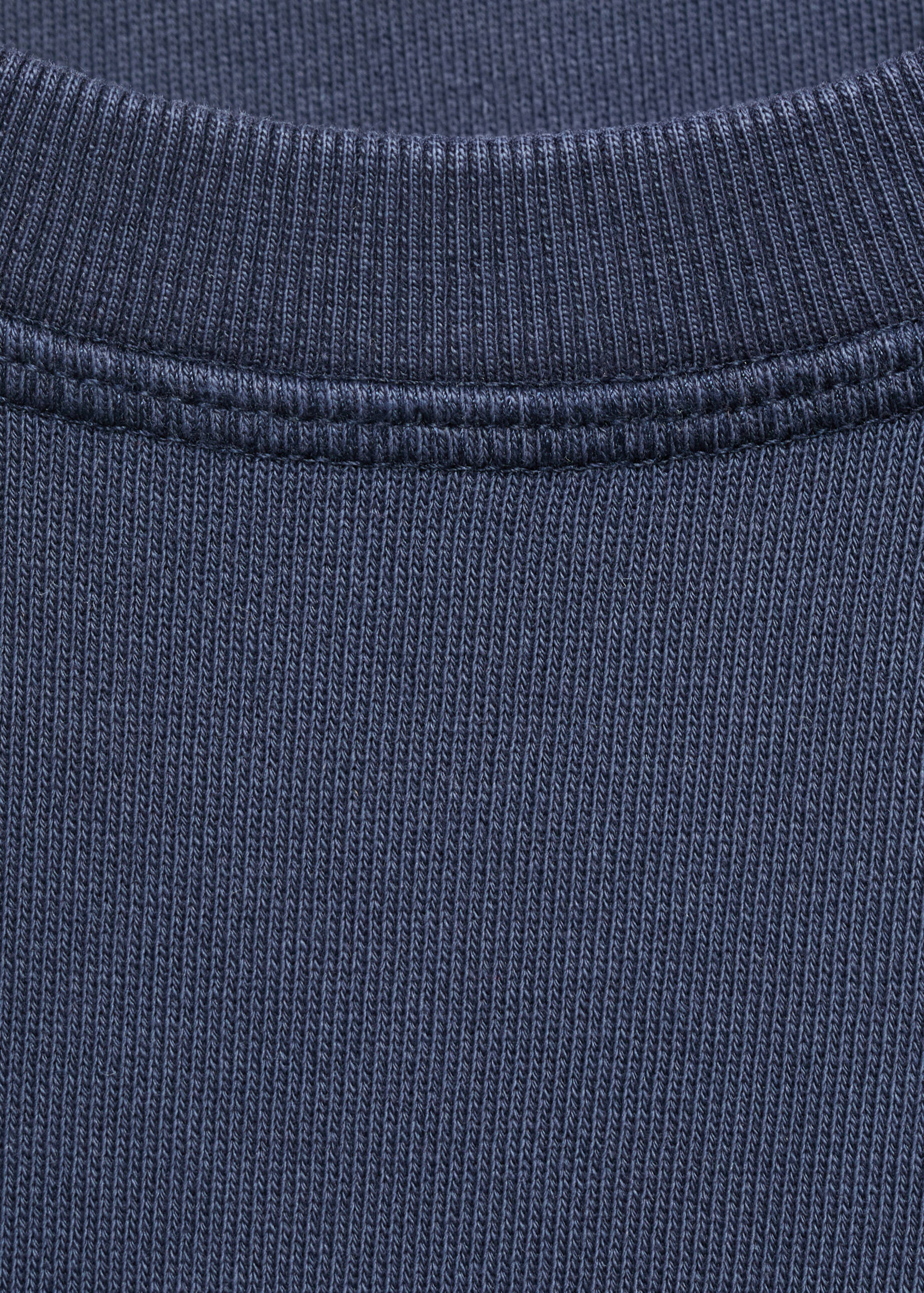 Basic-Baumwollsweatshirt - Detail des Artikels 8