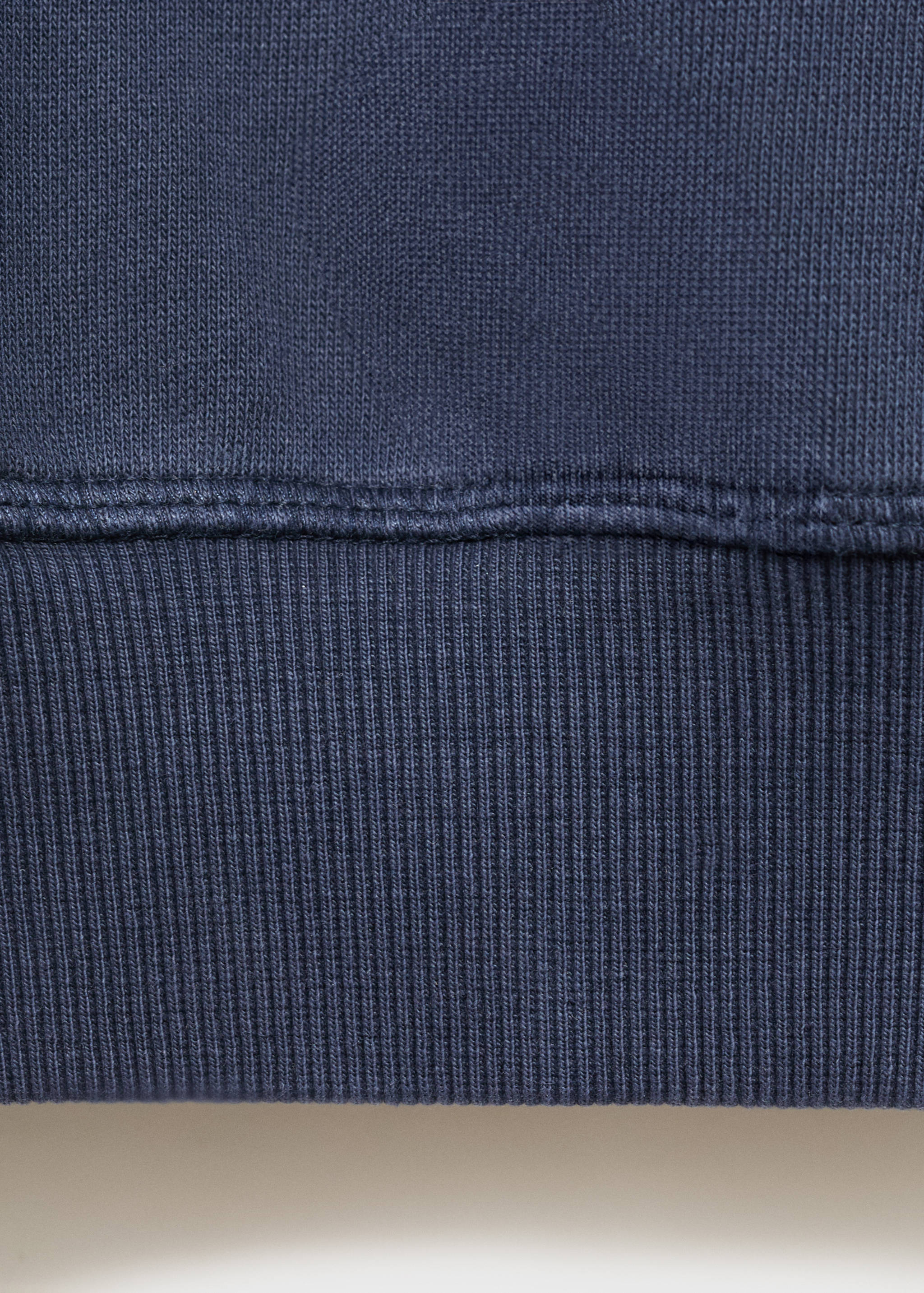 Basic-Baumwollsweatshirt - Detail des Artikels 0