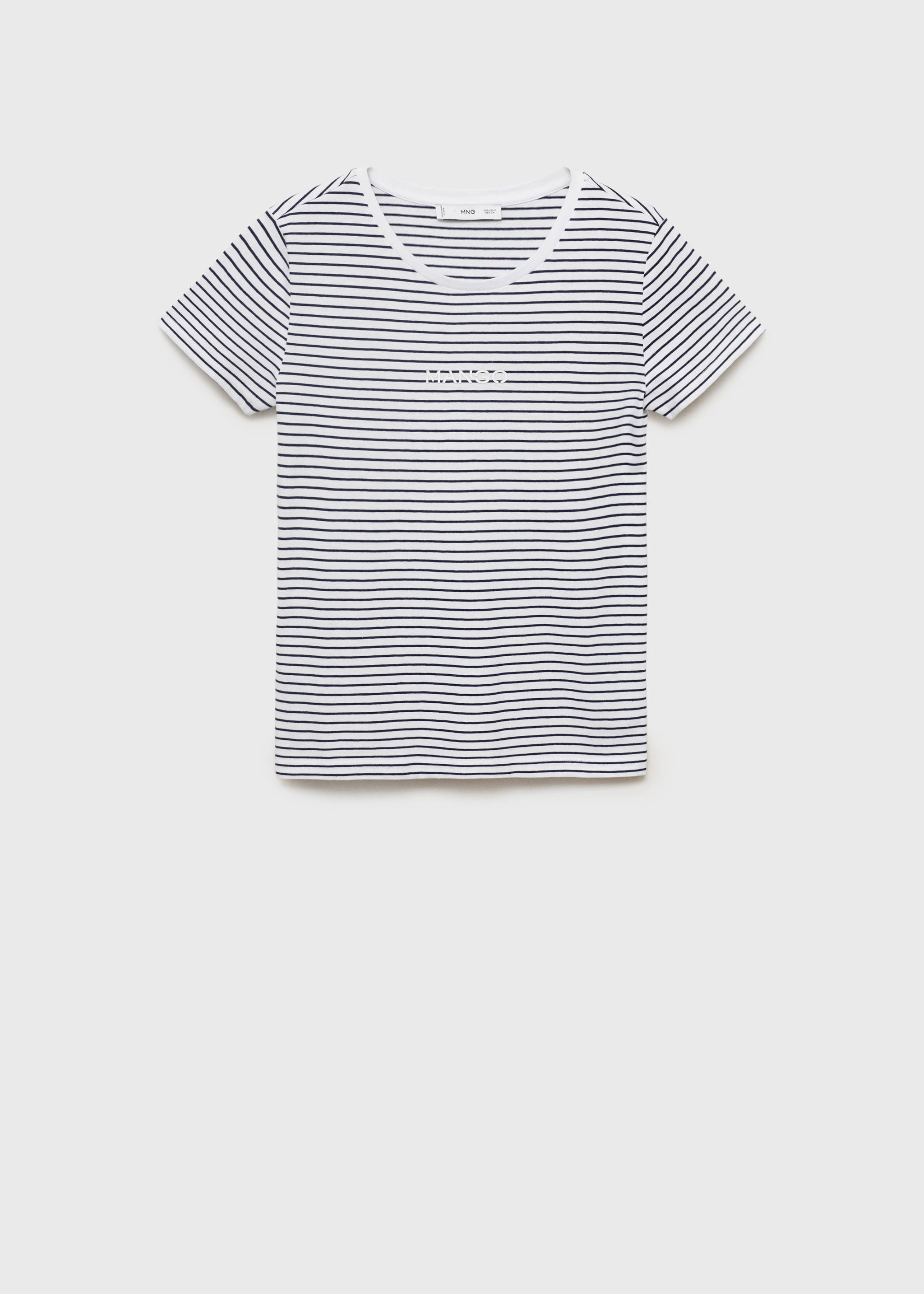 Striped logo T-shirt - Article without model