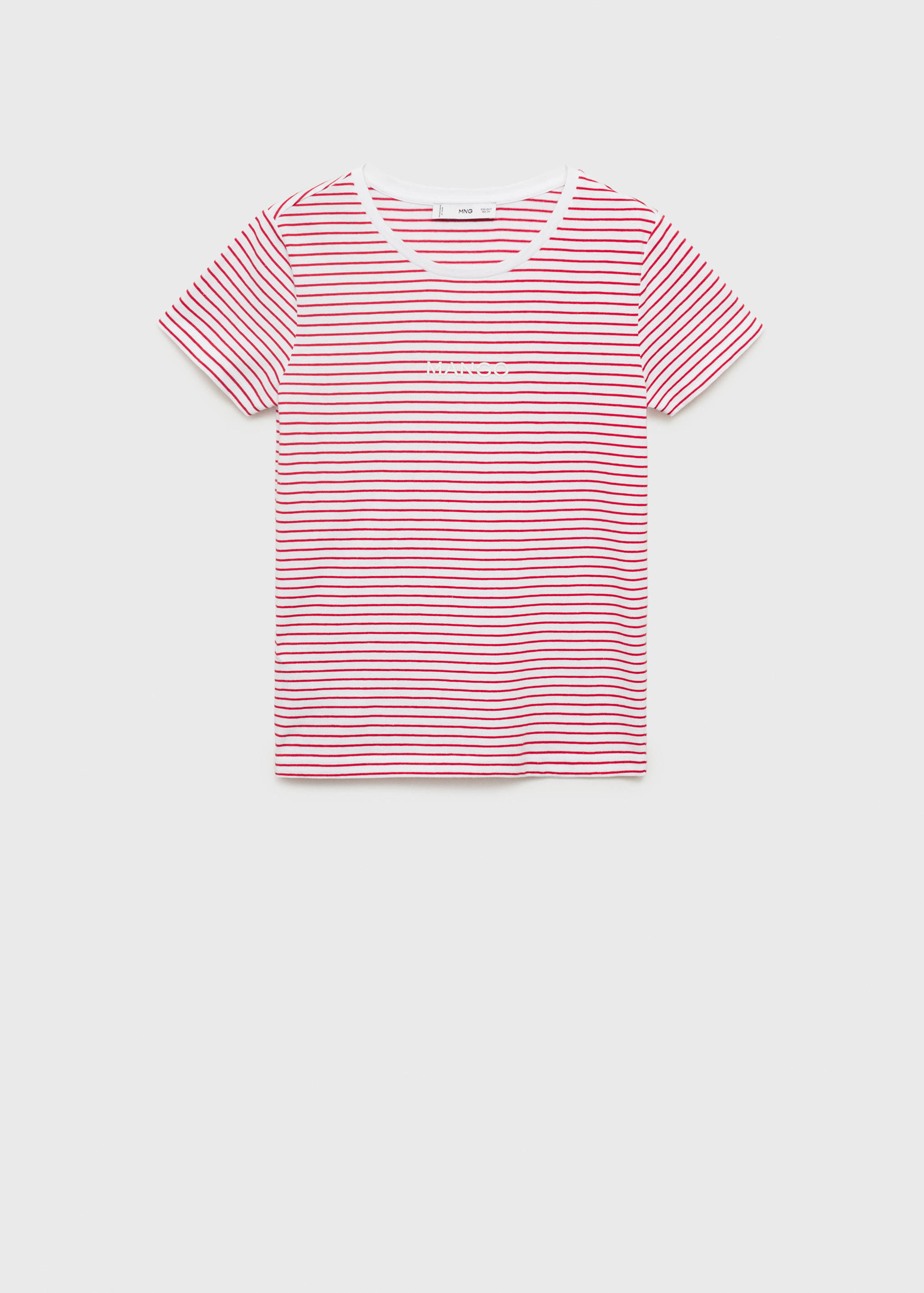 Striped logo T-shirt - Article without model