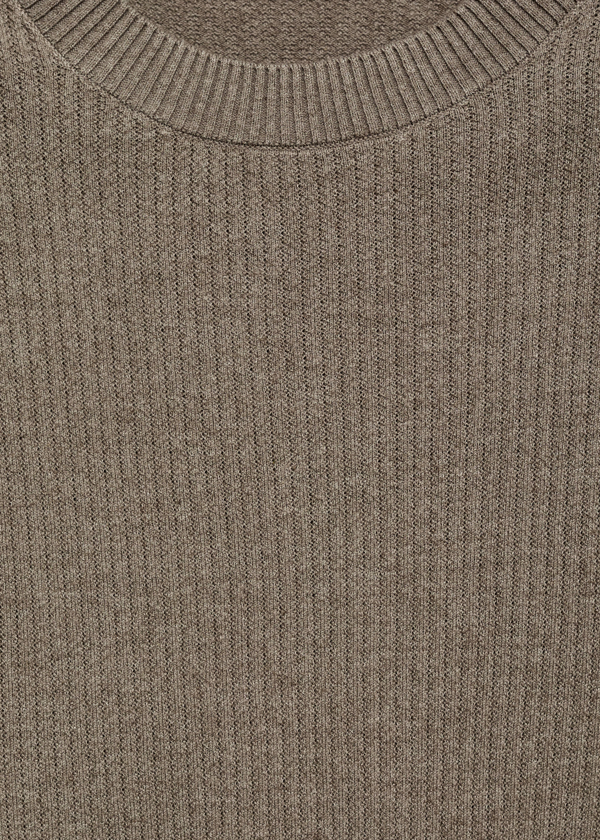 Ribbed  knit t-shirt - Details of the article 8