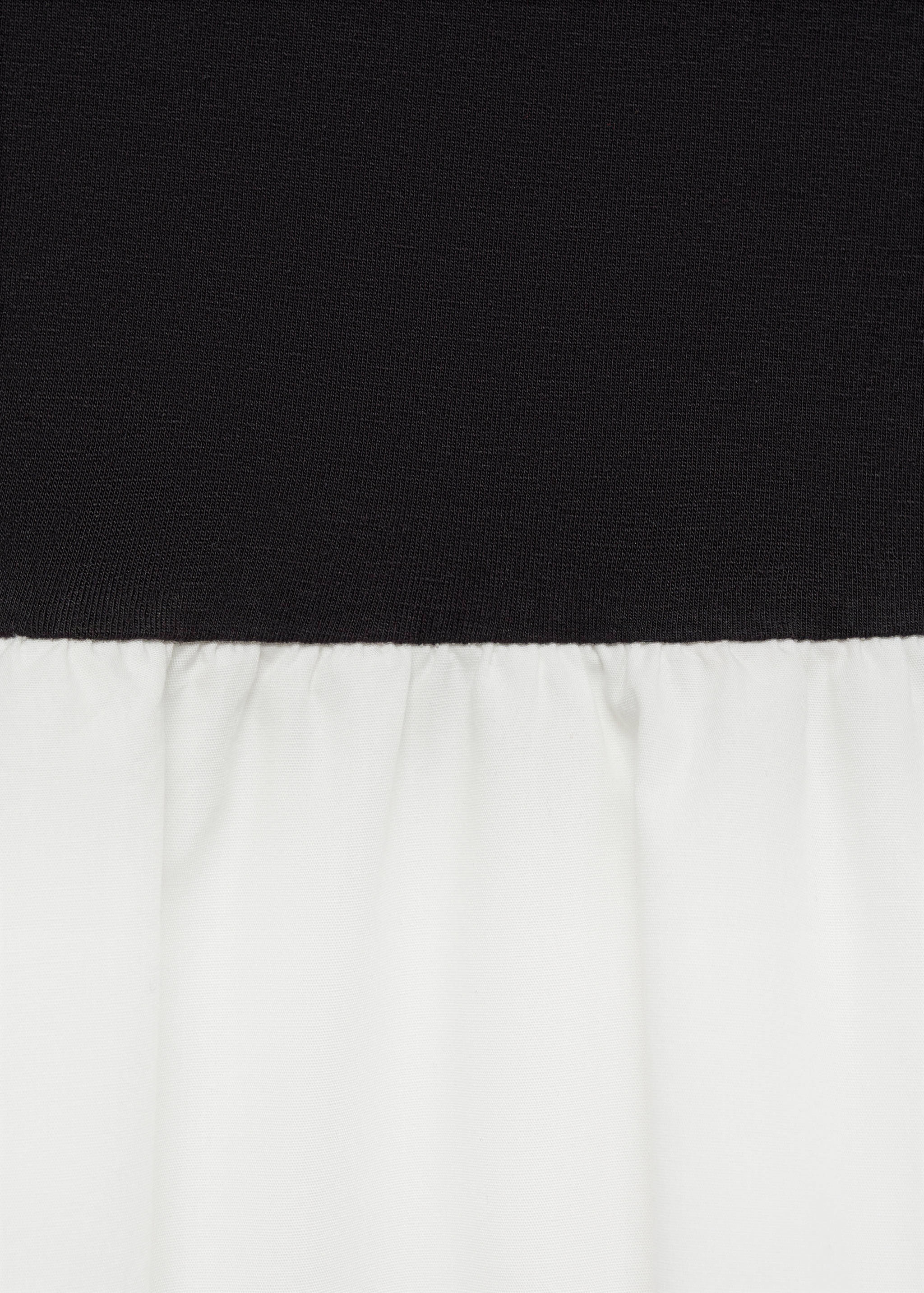 Combined knitted balloon dress - Details of the article 8