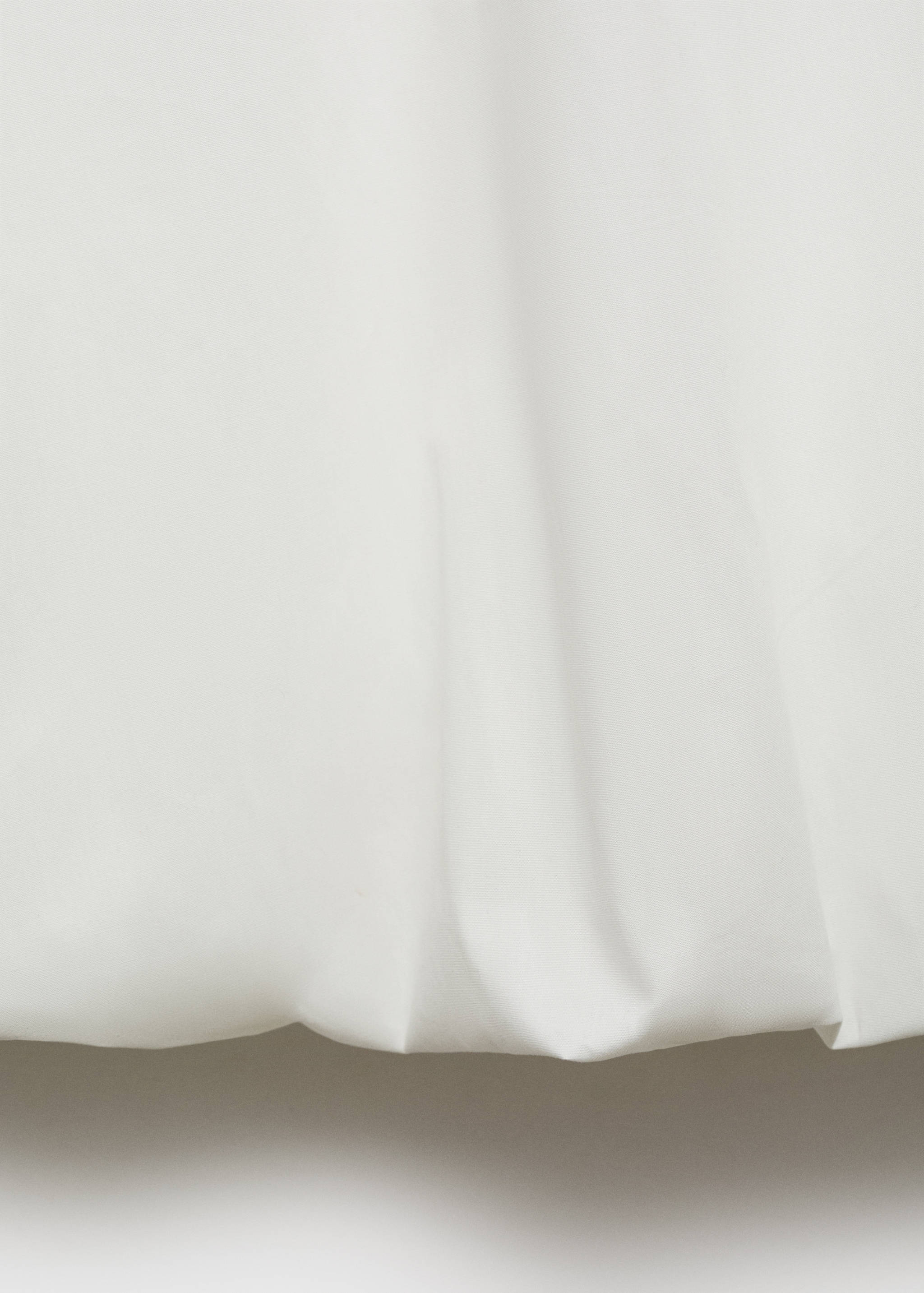 Combined knitted balloon dress - Details of the article 0