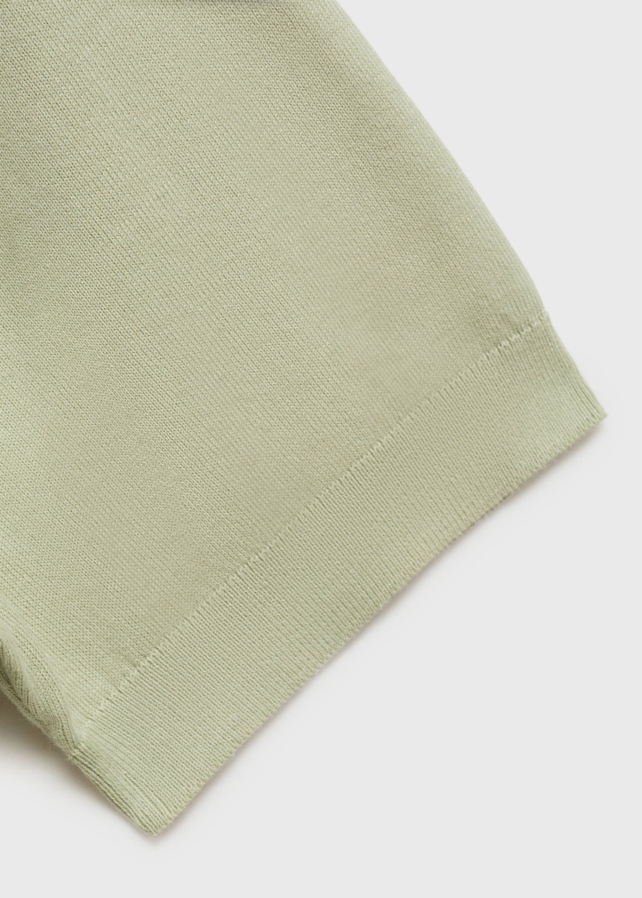 Cotton fine-knit t-shirt - Details of the article 0