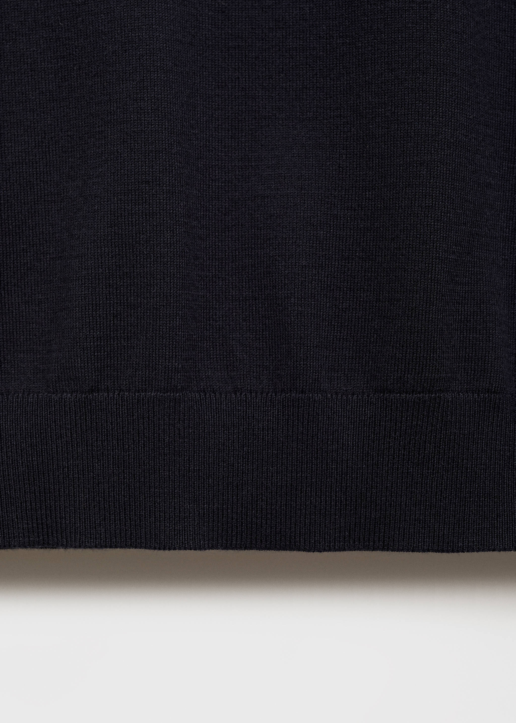 Cotton fine-knit t-shirt - Details of the article 0