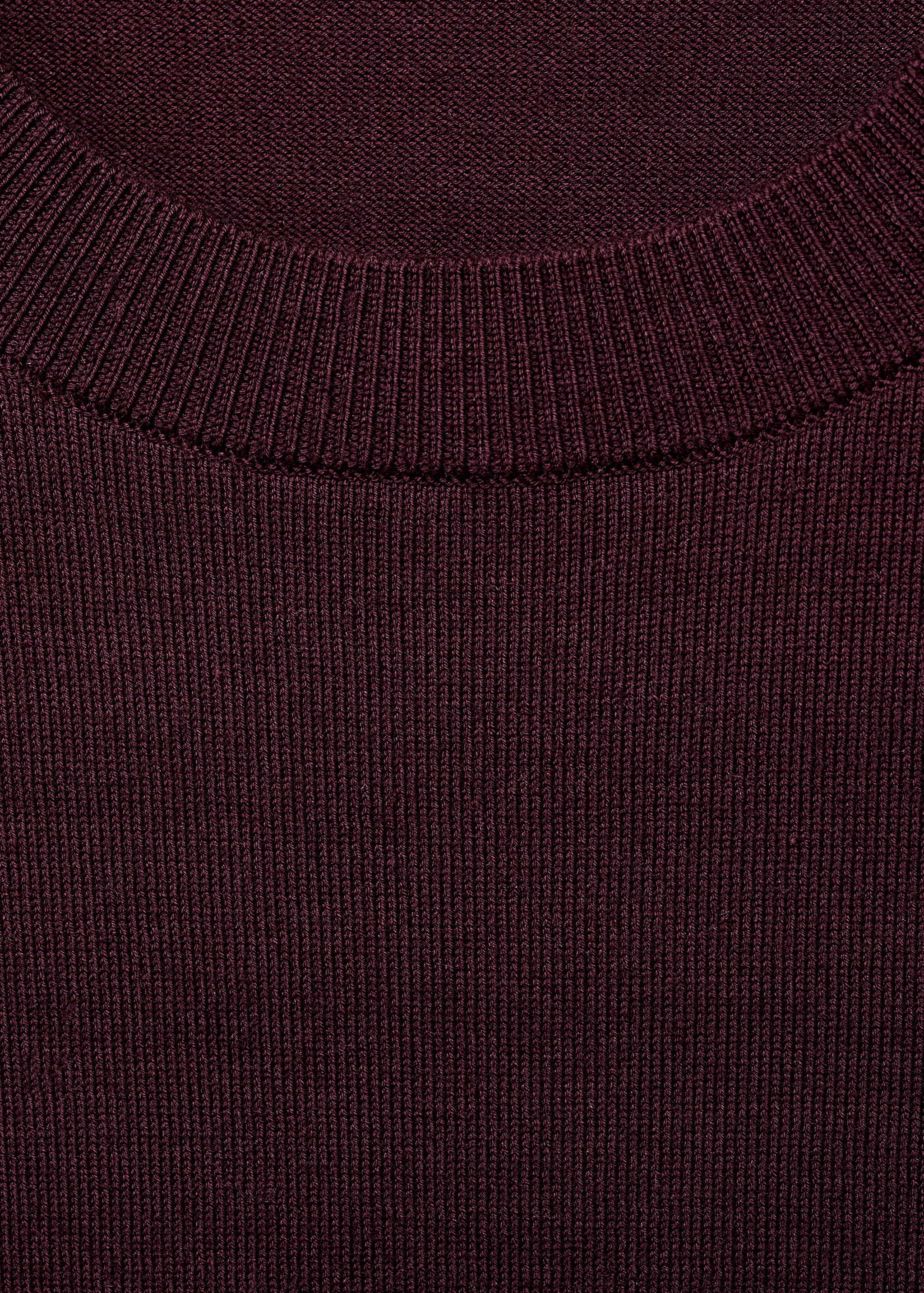 Cotton fine-knit t-shirt - Details of the article 8