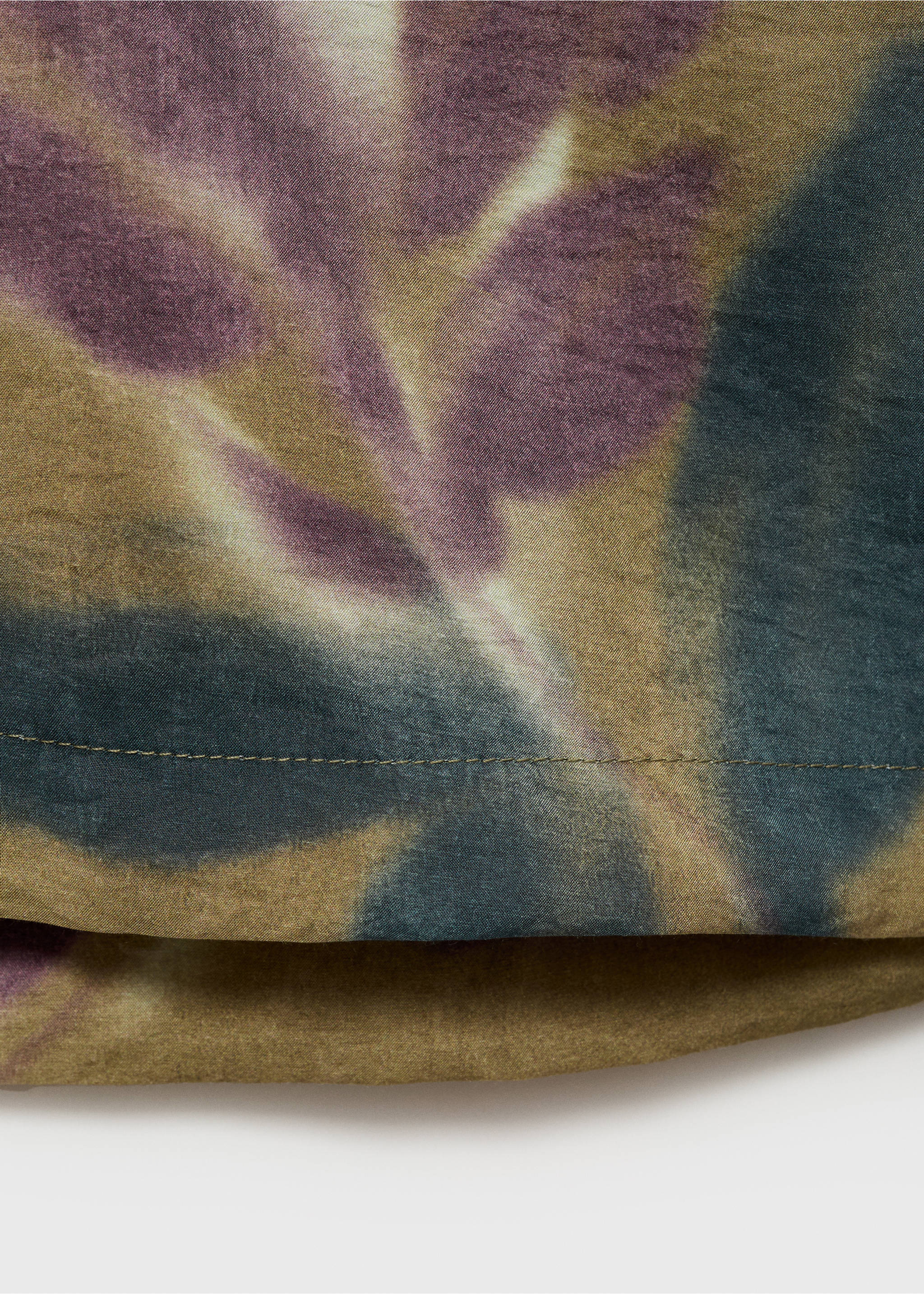 Kortärmad t-shirt tryck - Detaljer om artikeln 0, Ljus/ pastell lila. Ref: 17061273-00.