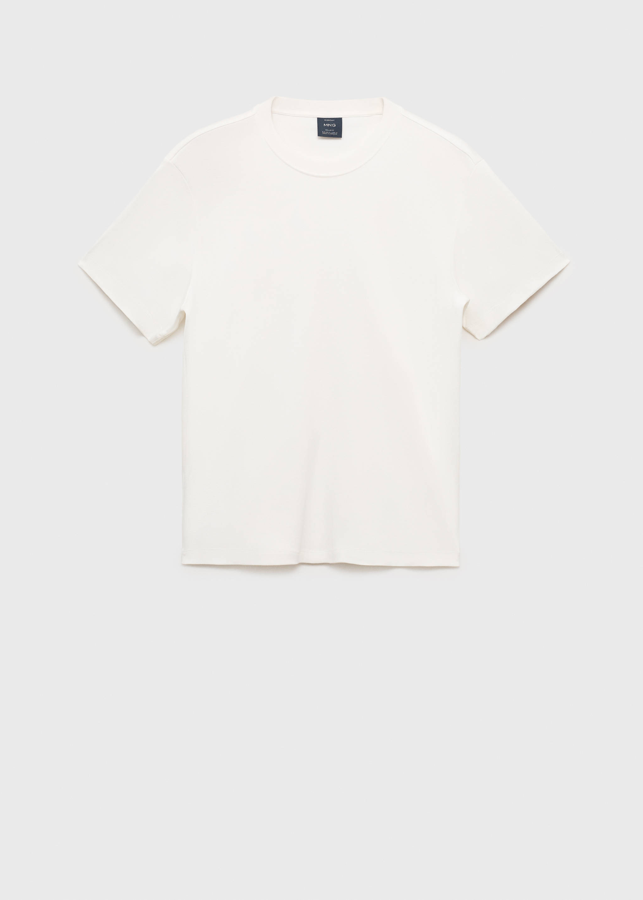 Medium weight regular fit T-shirt - Article without model