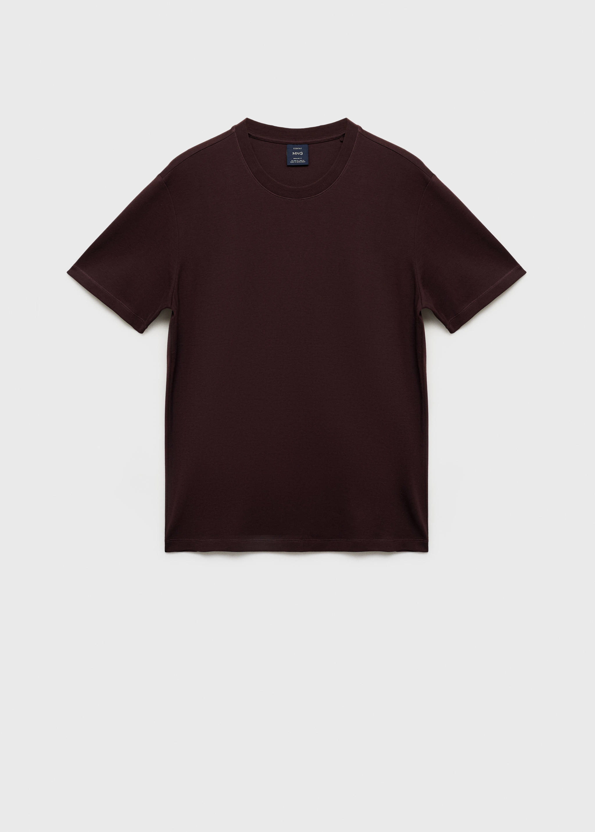 Medium weight regular fit T-shirt - Article without model