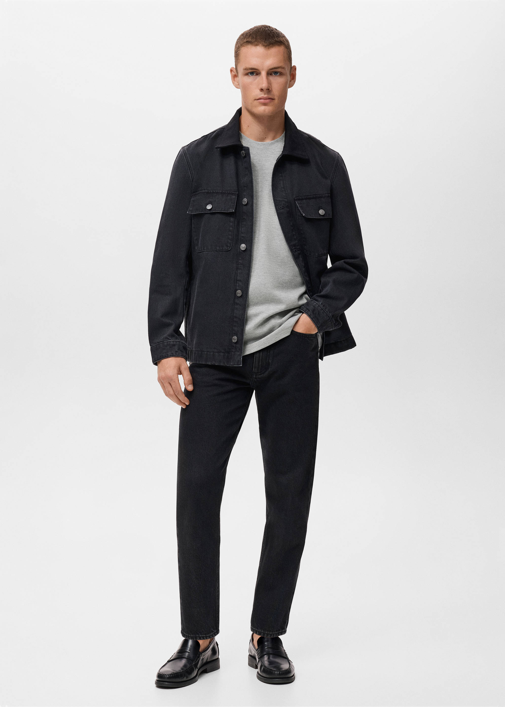 Medium weight regular fit T-shirt - General plane